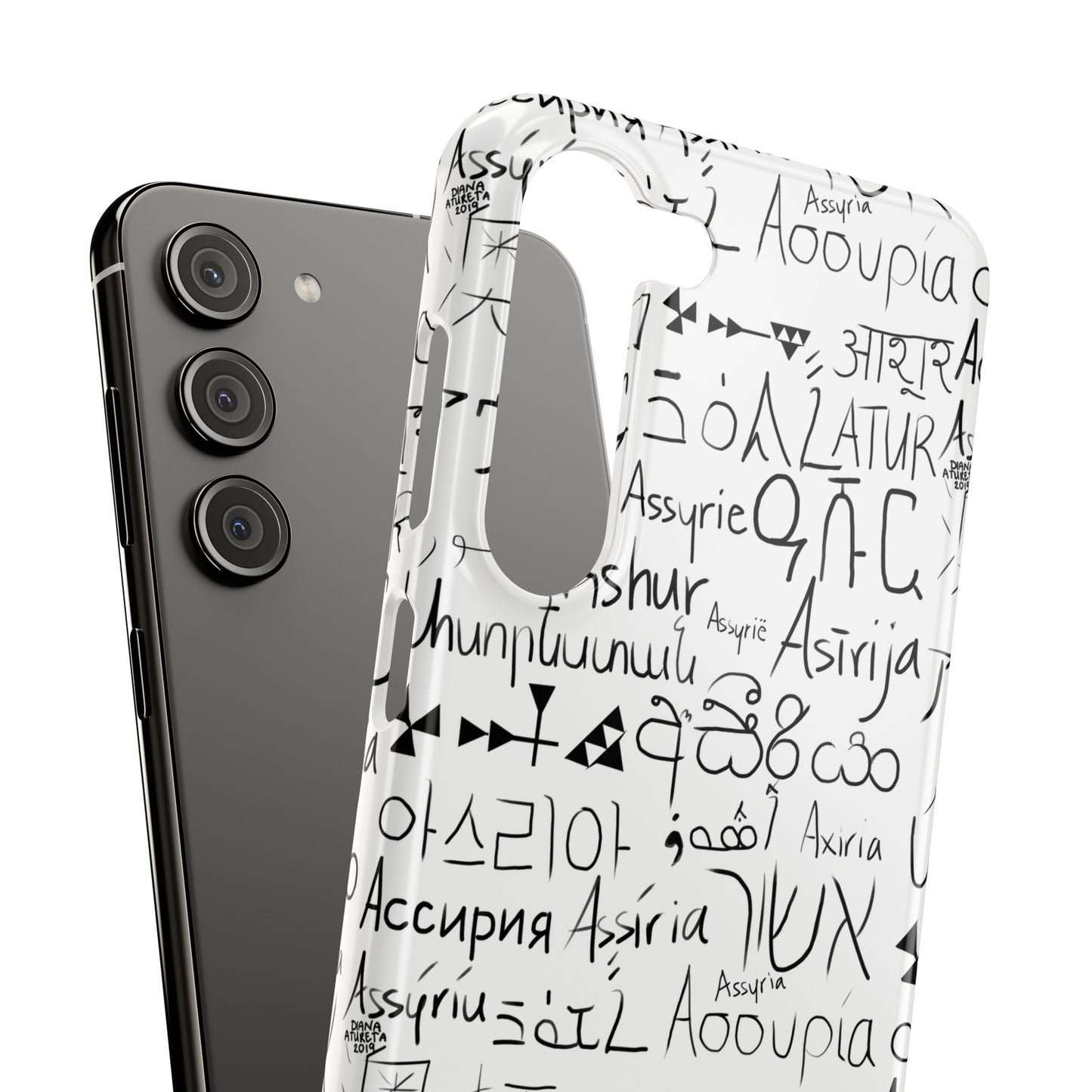 Assyria Around the World - Slim Case for iPhone and Android