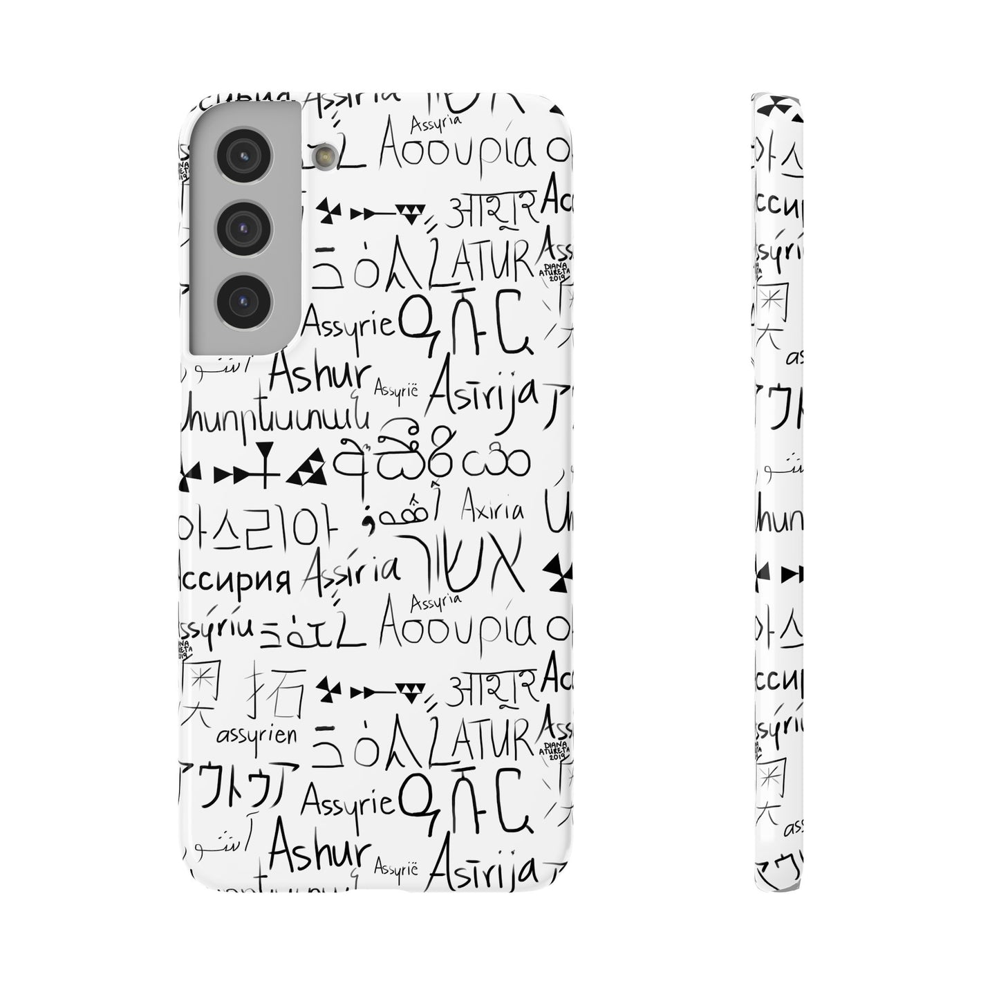 Assyria Around the World - Slim Case for iPhone and Android