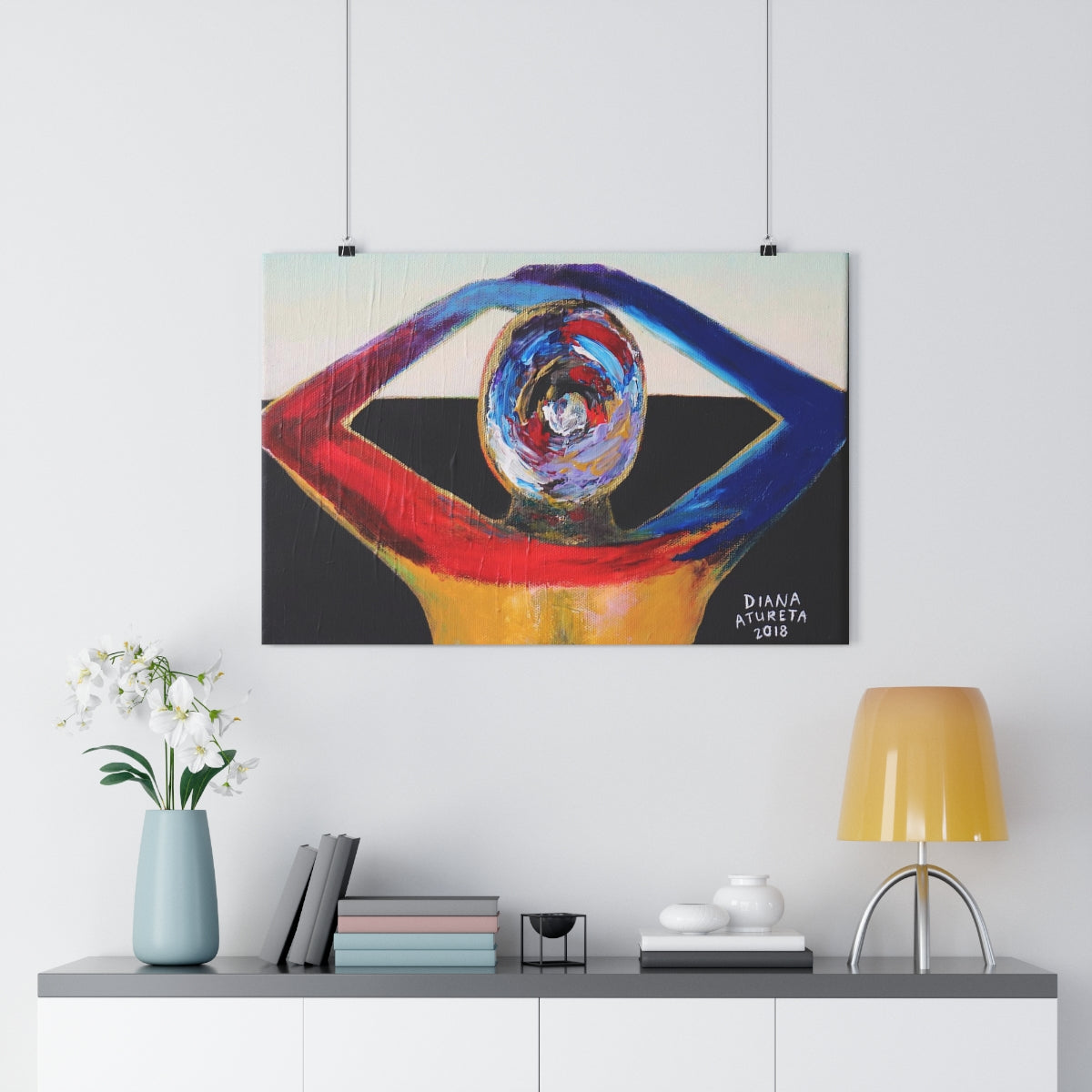 After Eye Sees, I Carpe Diem (I Seize the Day) - Giclée Art Print