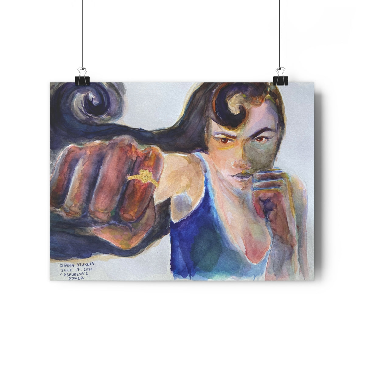 Ashureta's Power - Giclée Art Print