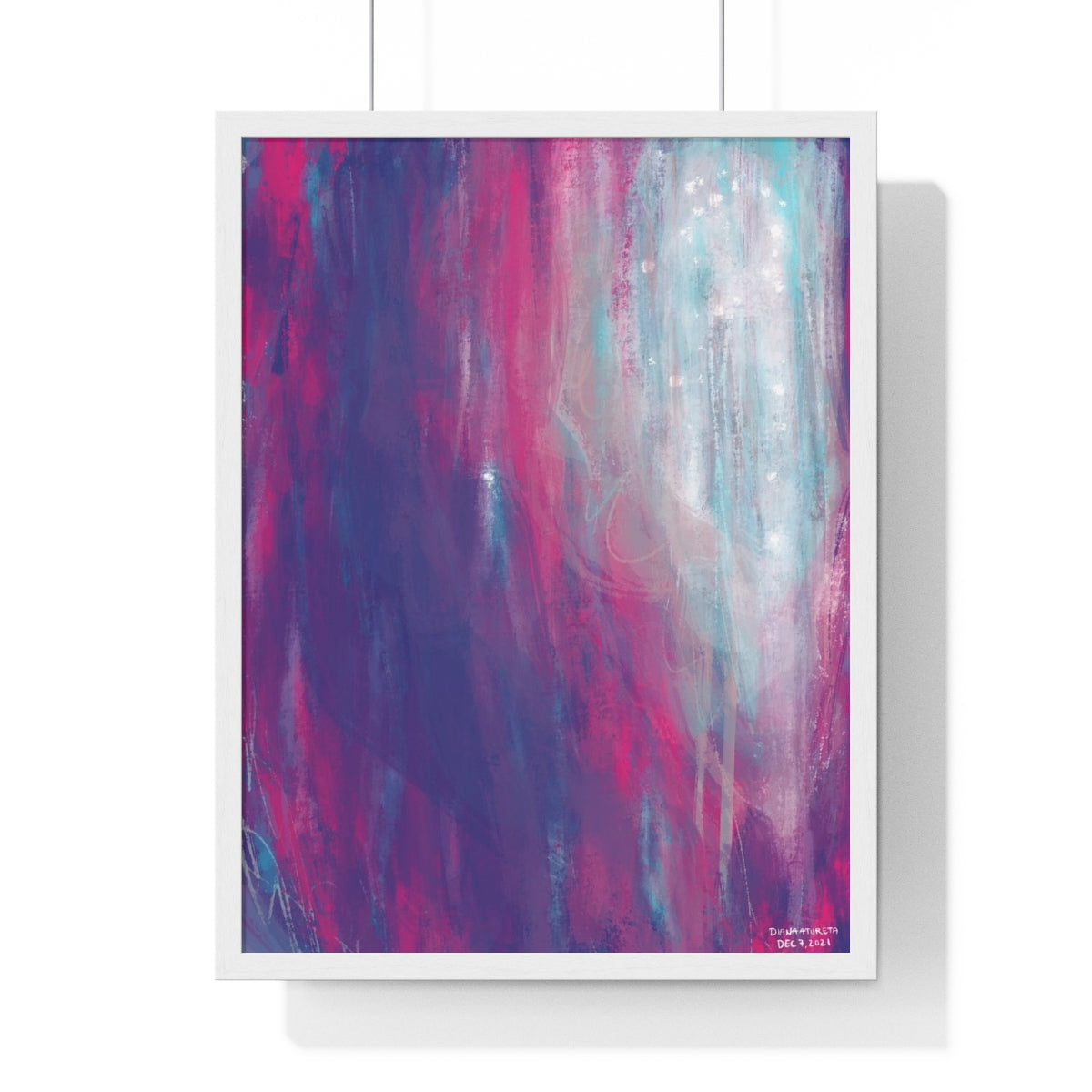 A Self Defining Odyssey - Premium Framed Vertical Poster