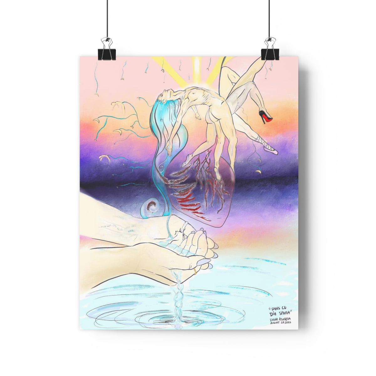 Dans Ce Dia Spora - Giclée Art Print