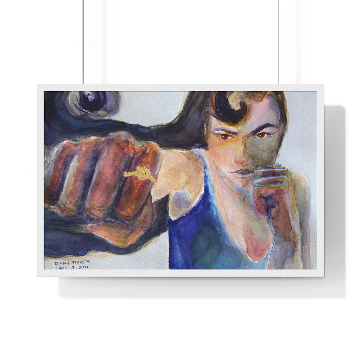 Ashureta's Power - Premium Framed Horizontal Poster