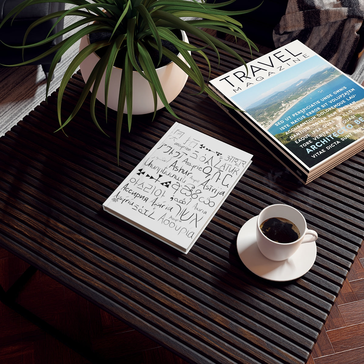 Assyria Around the World - Hard Backed Journal