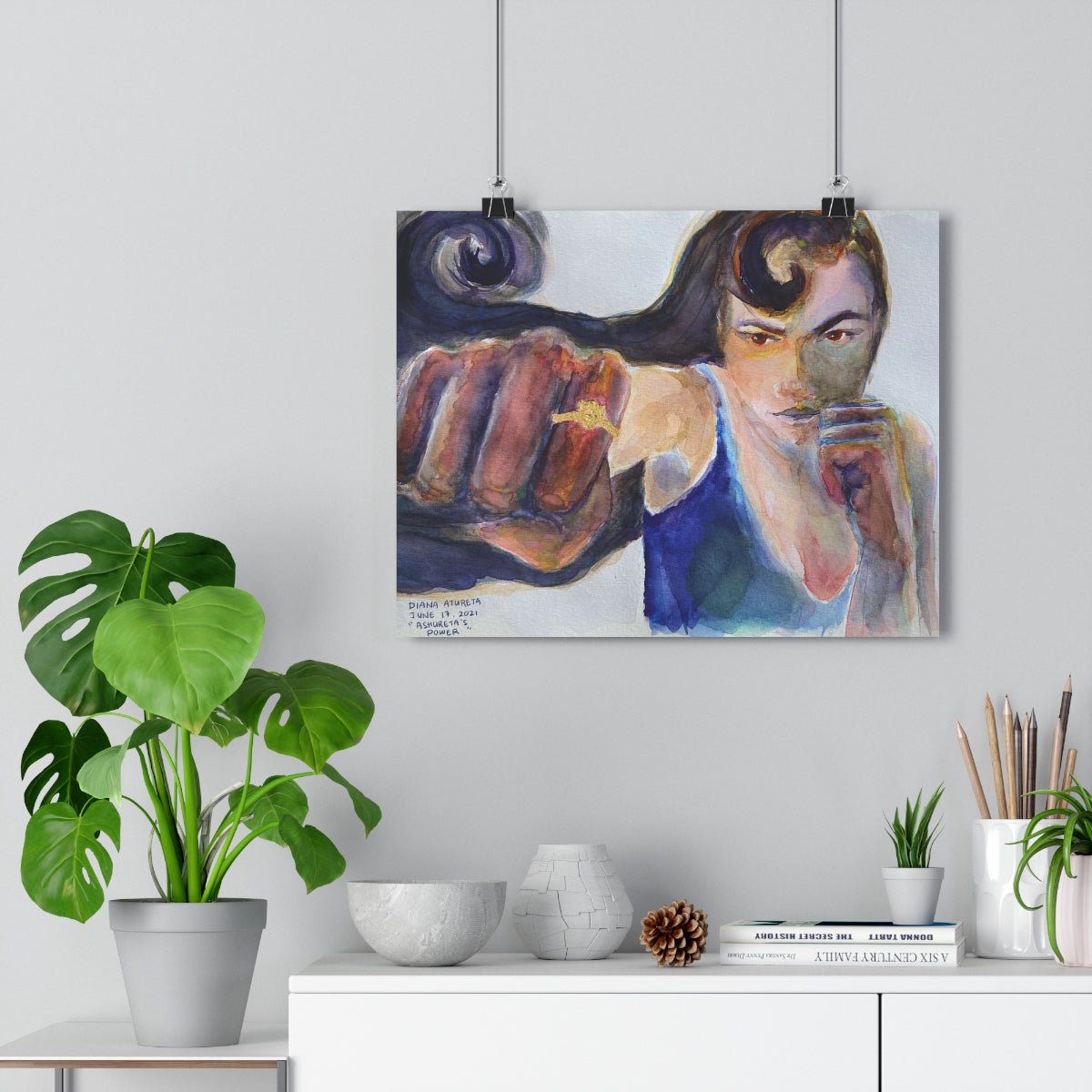 Ashureta's Power - Giclée Art Print