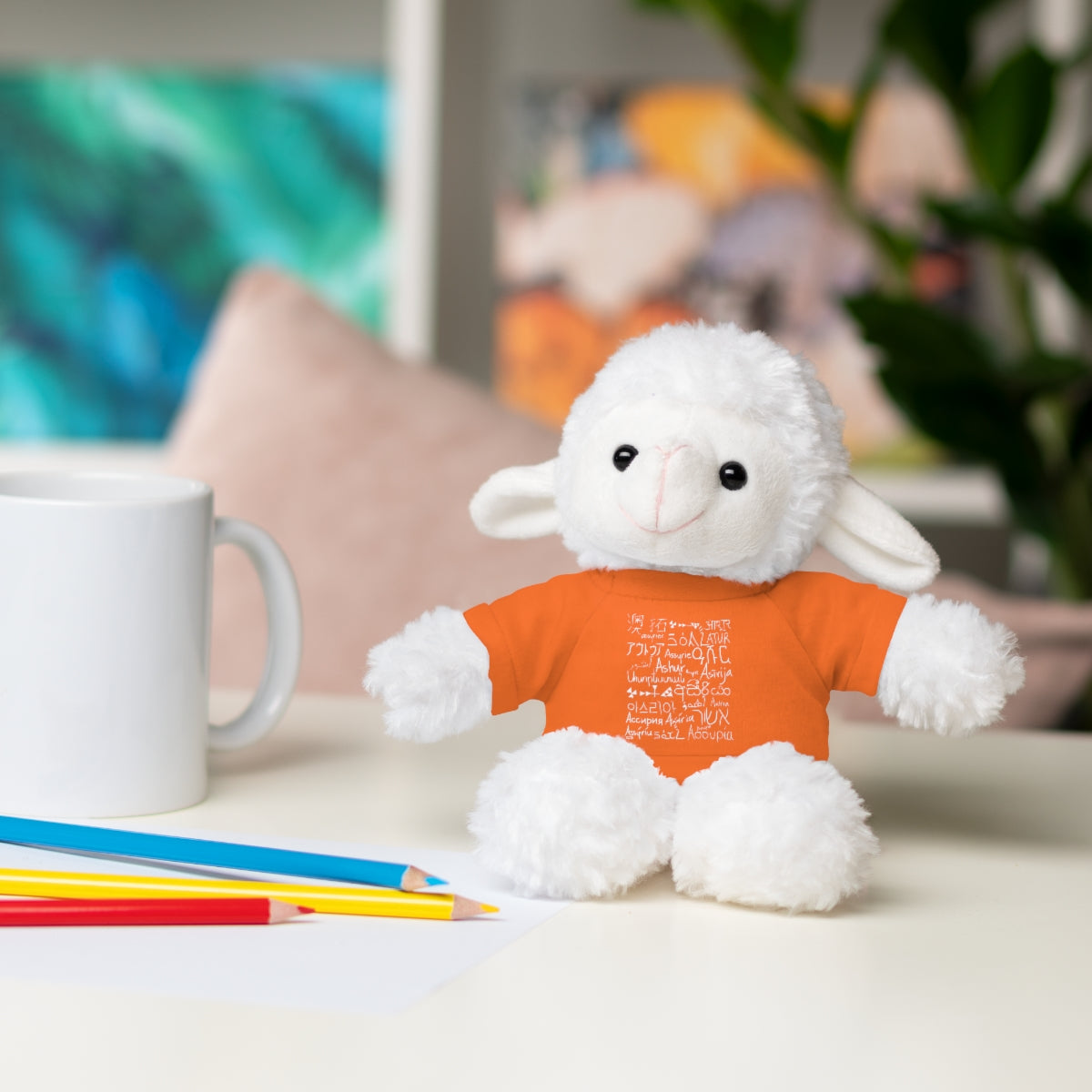 Assyria Around the World - Stuffed Animals with Tee