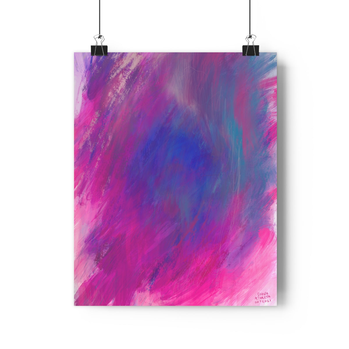 Midnight Colour - Giclée Art Print