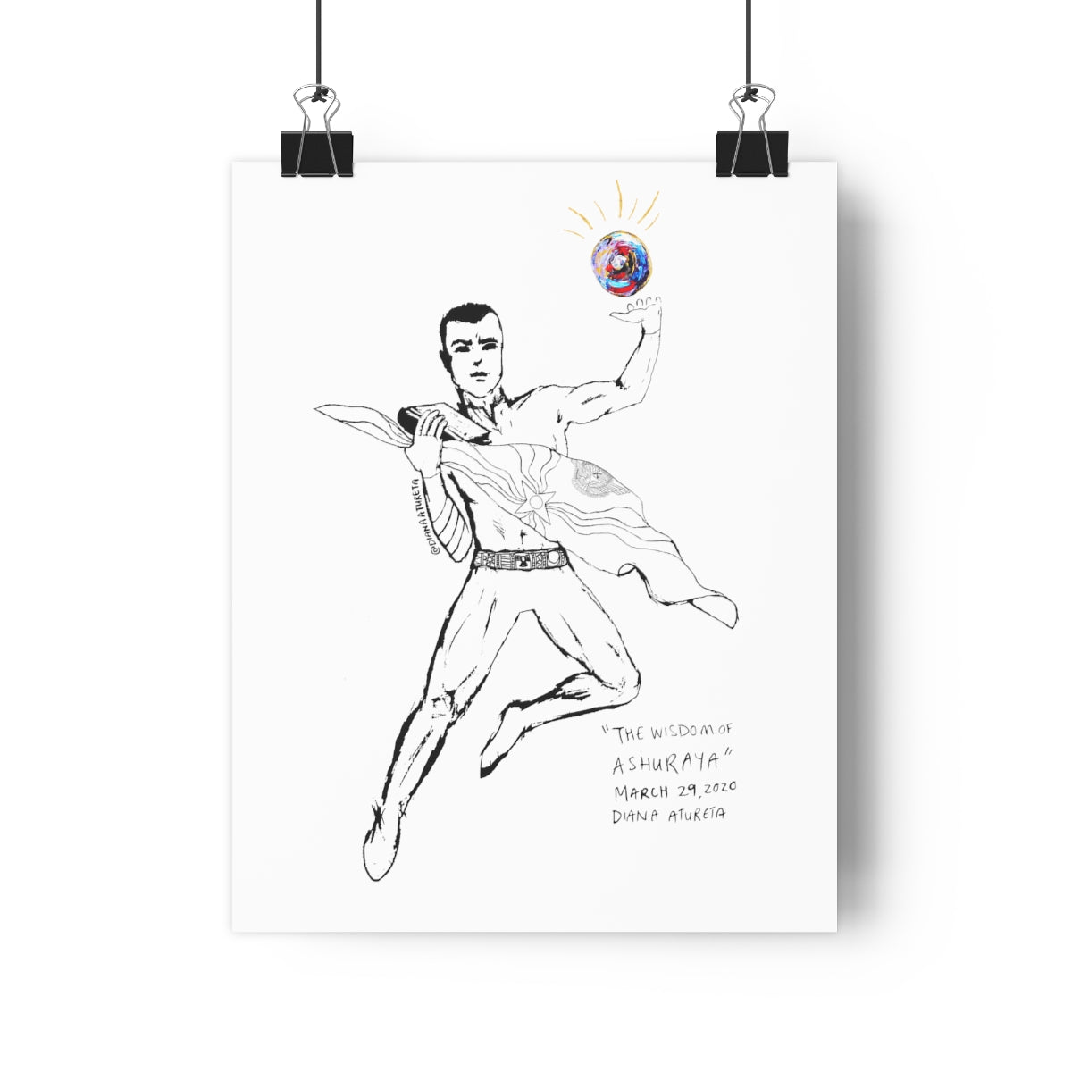 The Wisdom of Ashuraya - Giclée Art Print