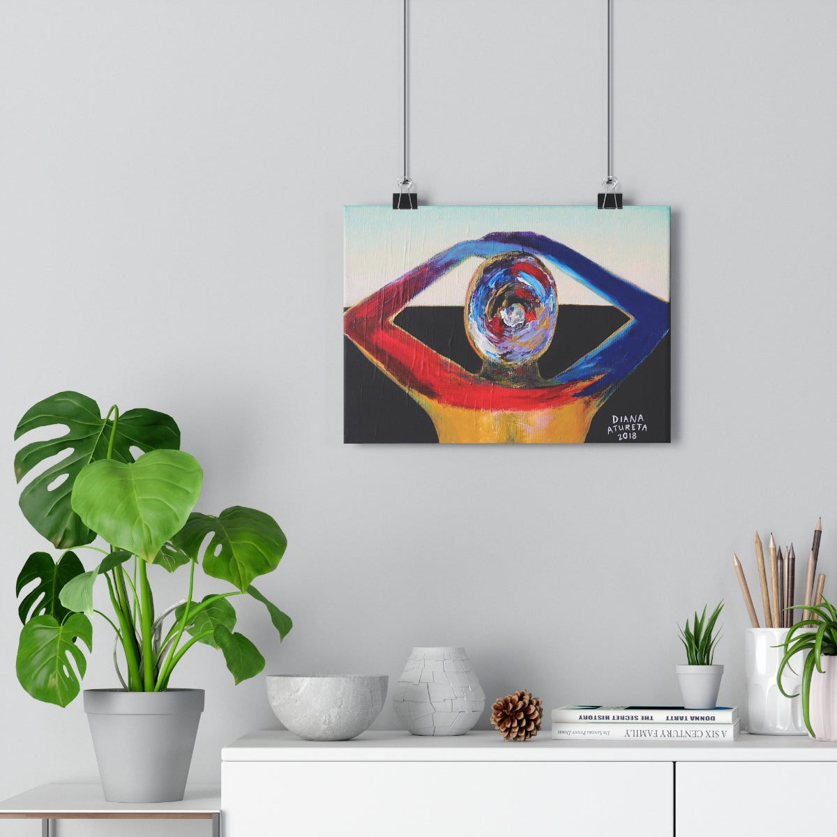 After Eye Sees, I Carpe Diem (I Seize the Day) - Giclée Art Print
