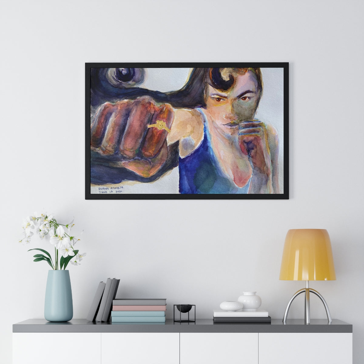 Ashureta's Power - Premium Framed Horizontal Poster