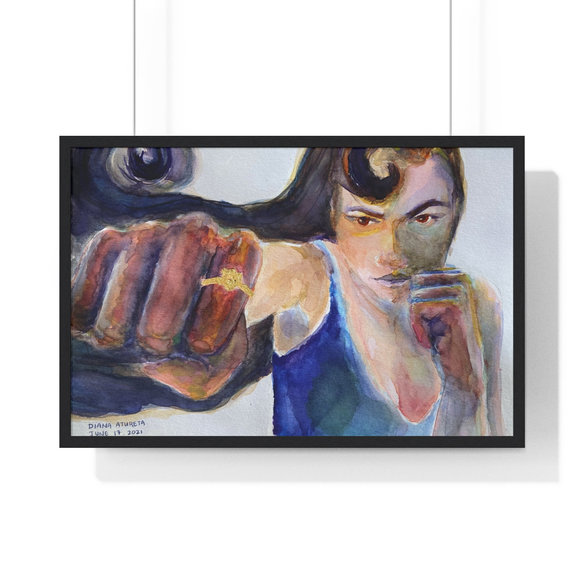 Ashureta's Power - Premium Framed Horizontal Poster