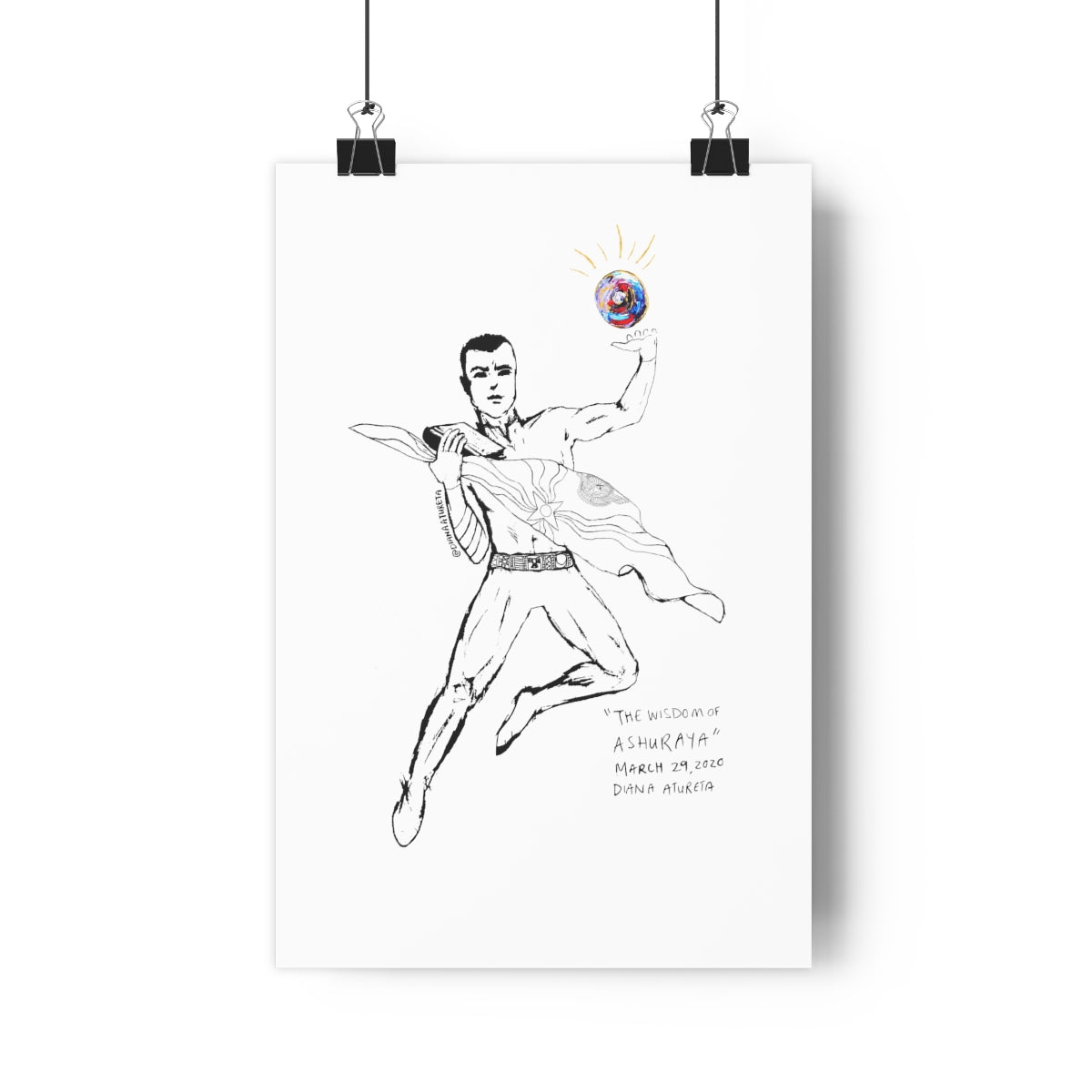 The Wisdom of Ashuraya - Giclée Art Print