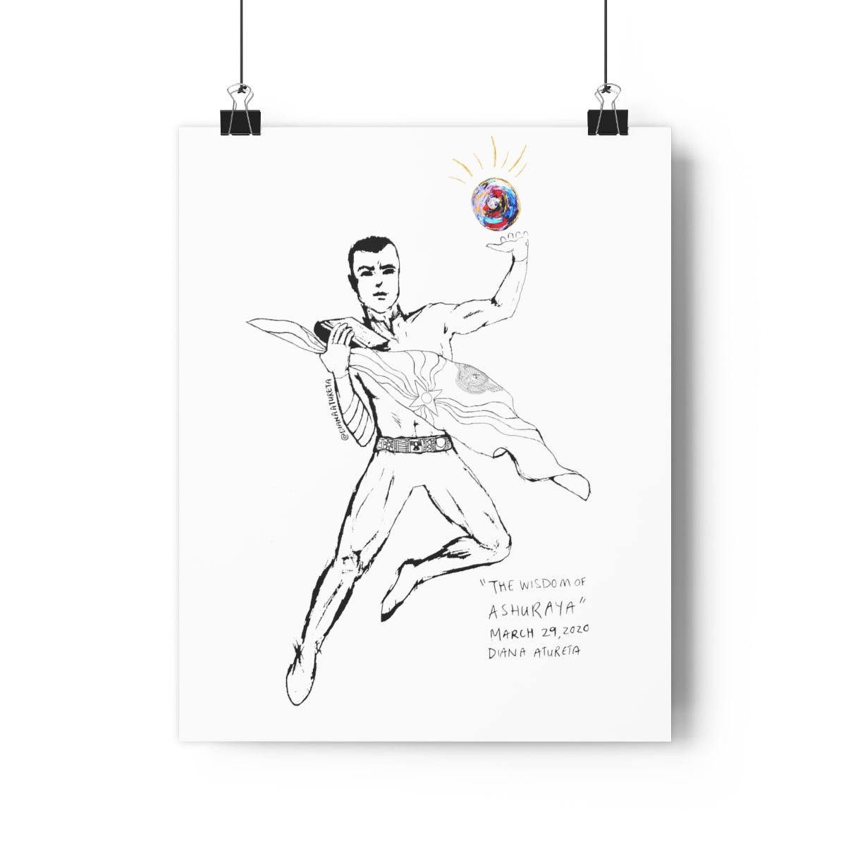 The Wisdom of Ashuraya - Giclée Art Print
