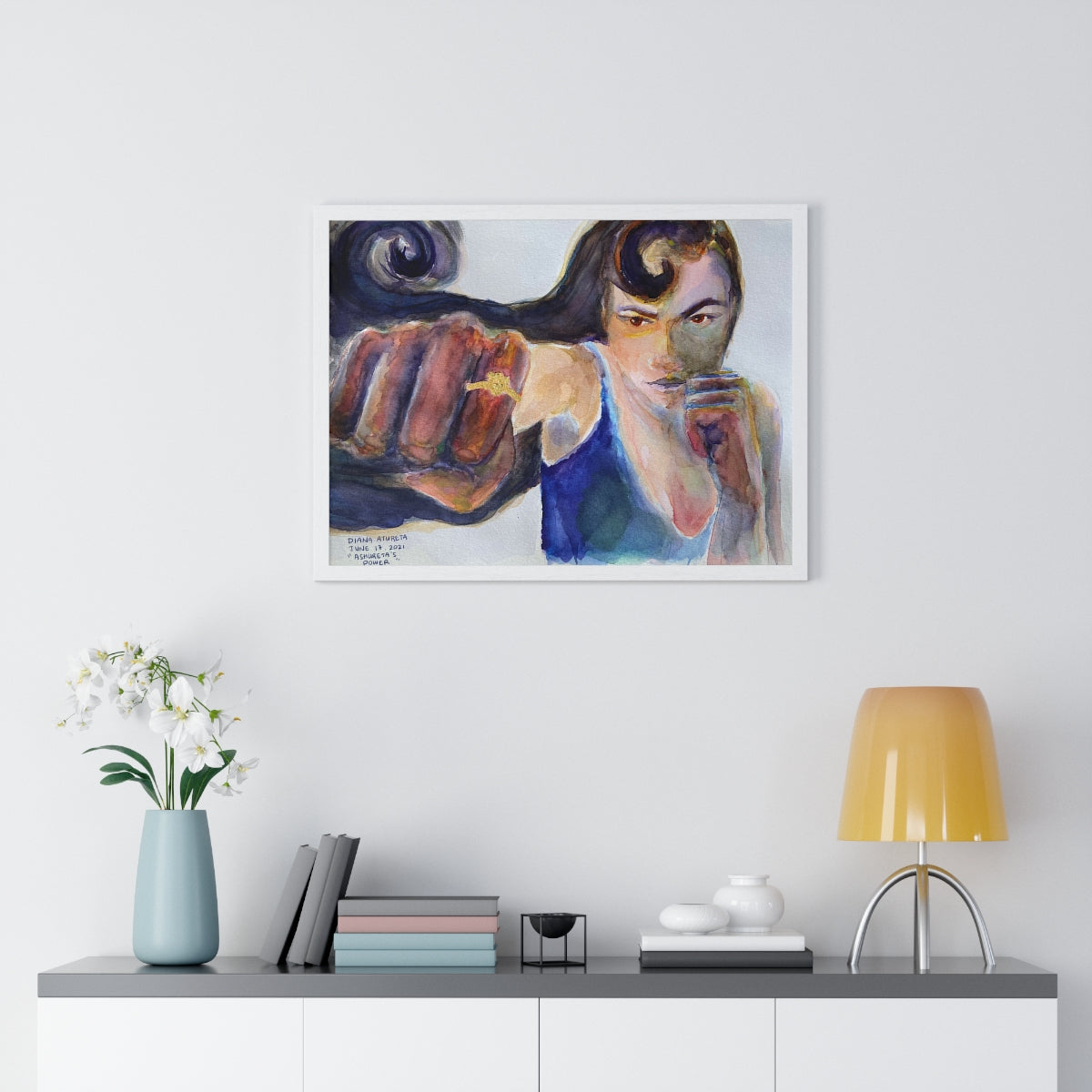 Ashureta's Power - Premium Framed Horizontal Poster