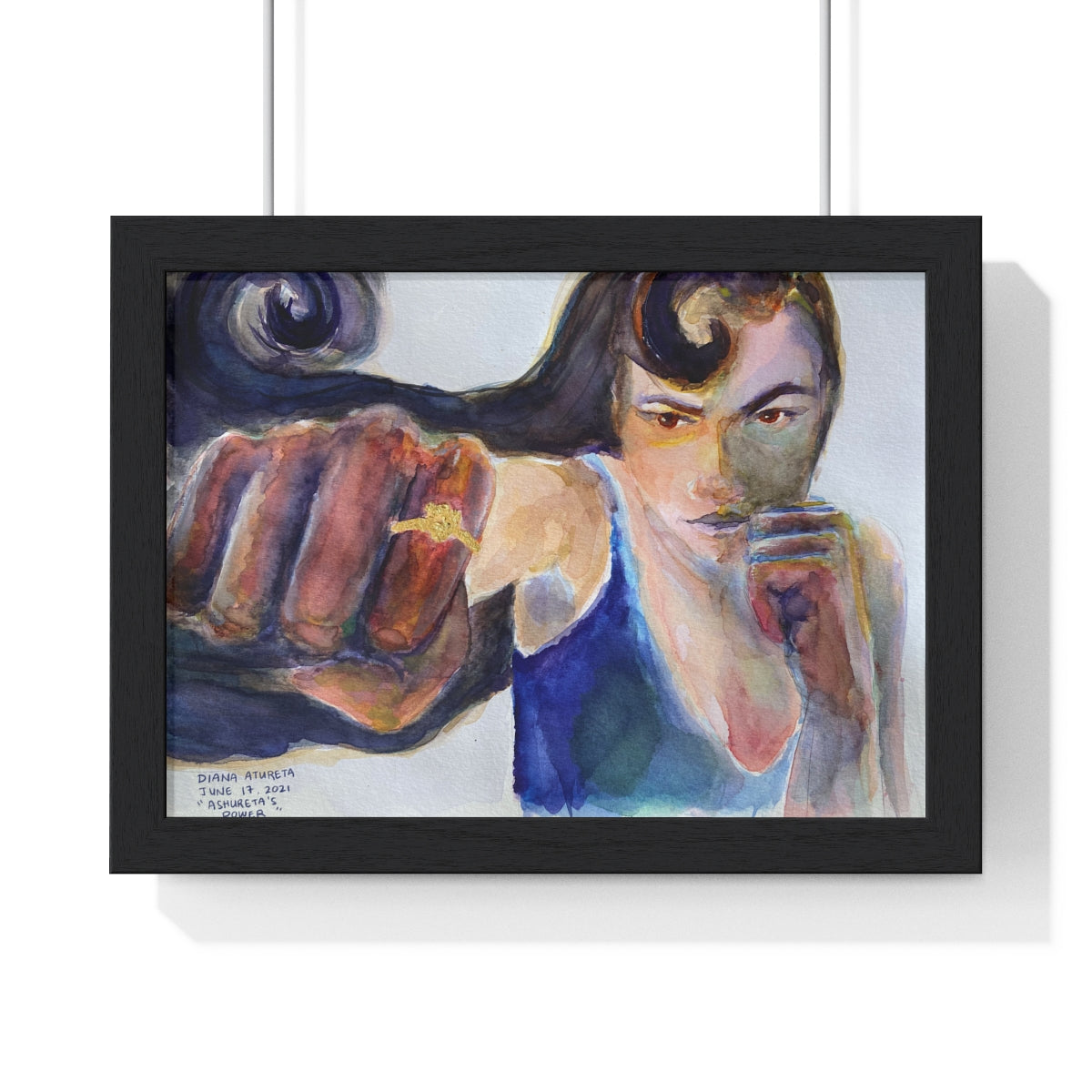 Ashureta's Power - Premium Framed Horizontal Poster