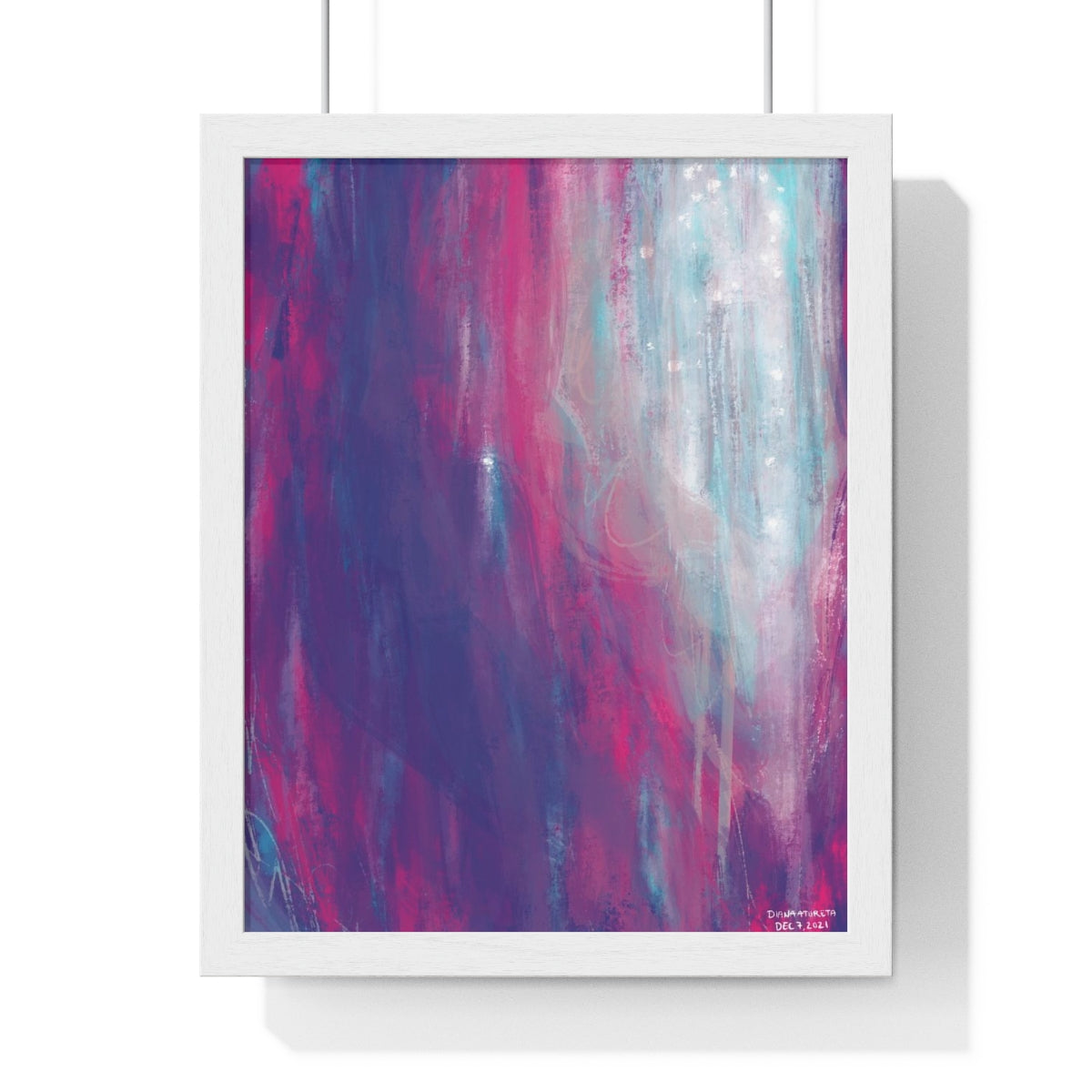 A Self Defining Odyssey - Premium Framed Vertical Poster
