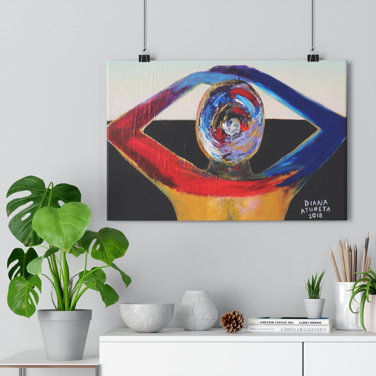 After Eye Sees, I Carpe Diem (I Seize the Day) - Giclée Art Print