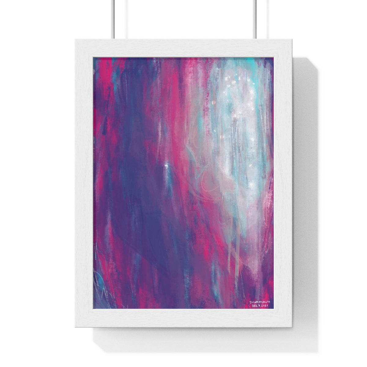 A Self Defining Odyssey - Premium Framed Vertical Poster