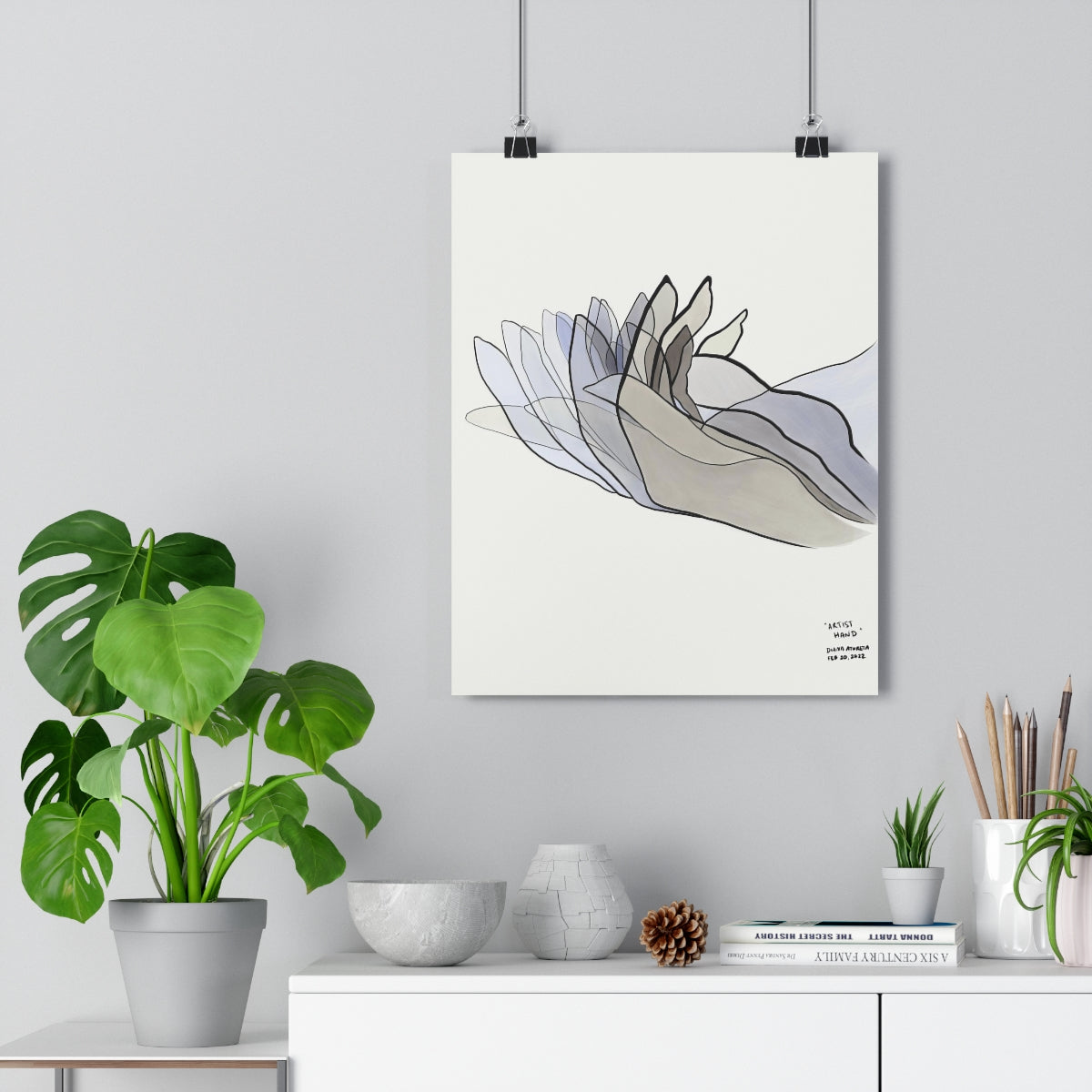 Artist Hand - Giclée Art Print