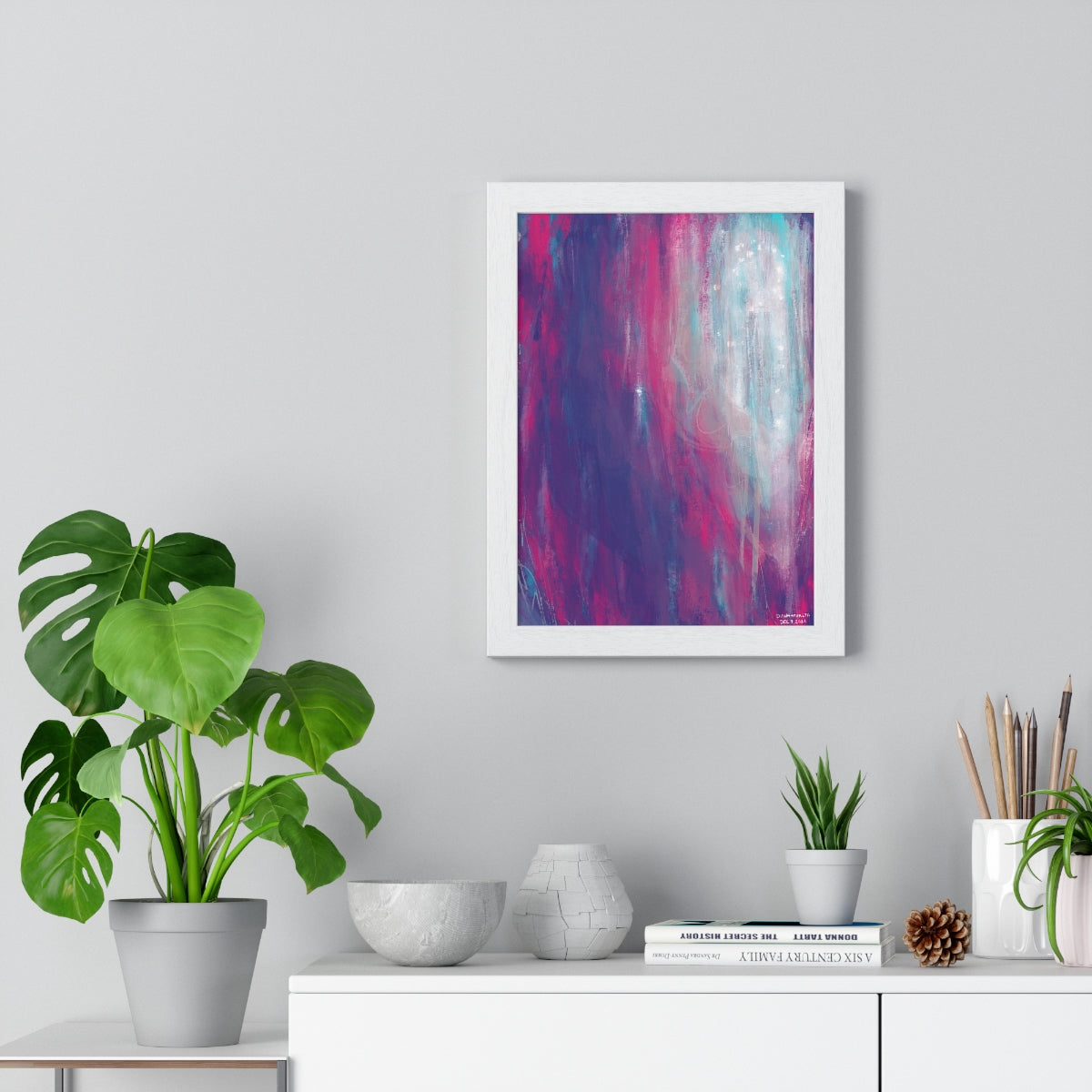 A Self Defining Odyssey - Premium Framed Vertical Poster