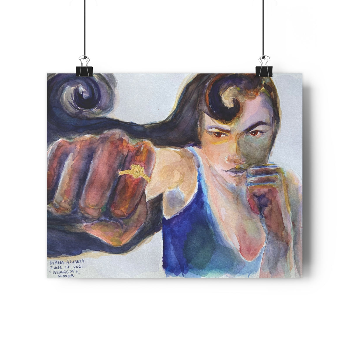 Ashureta's Power - Giclée Art Print