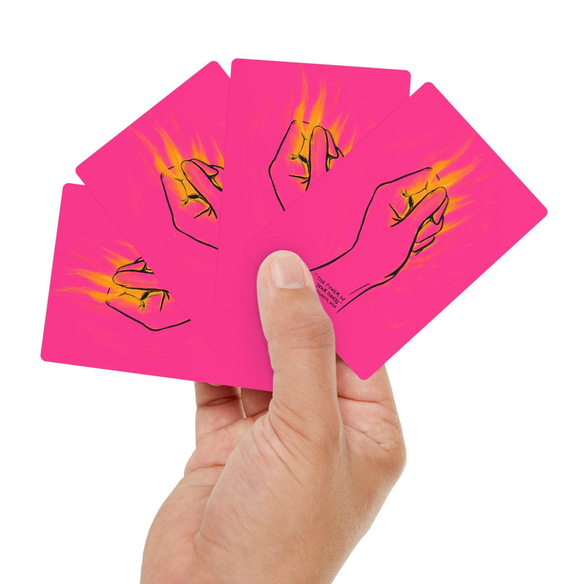 The Power in Your Hands - Deck of Cards
