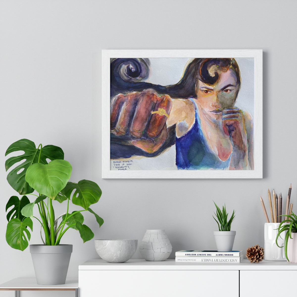 Ashureta's Power - Premium Framed Horizontal Poster