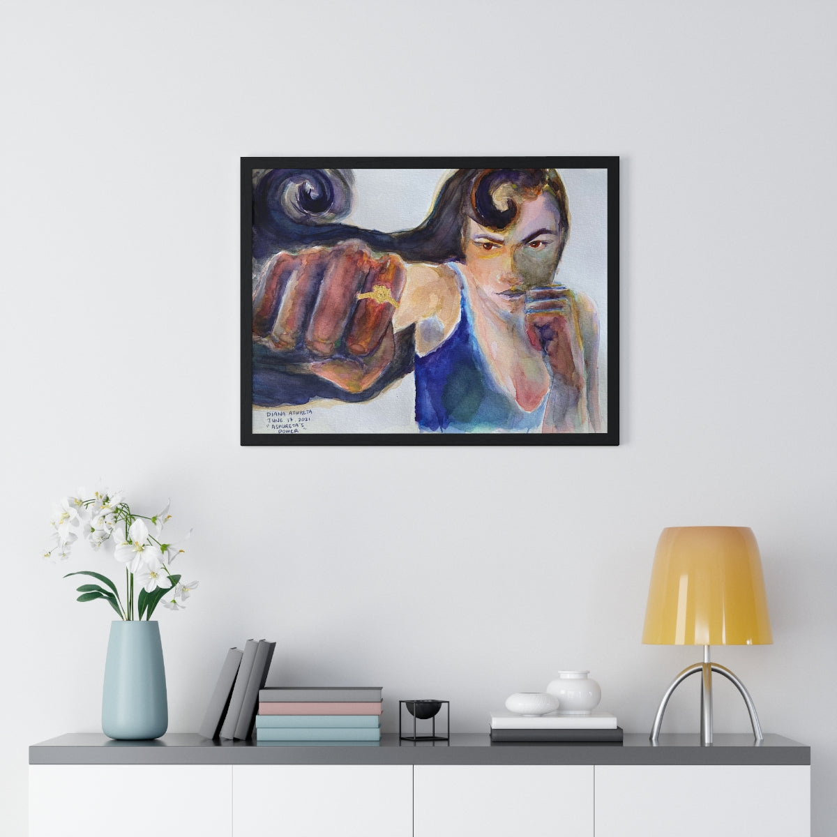 Ashureta's Power - Premium Framed Horizontal Poster