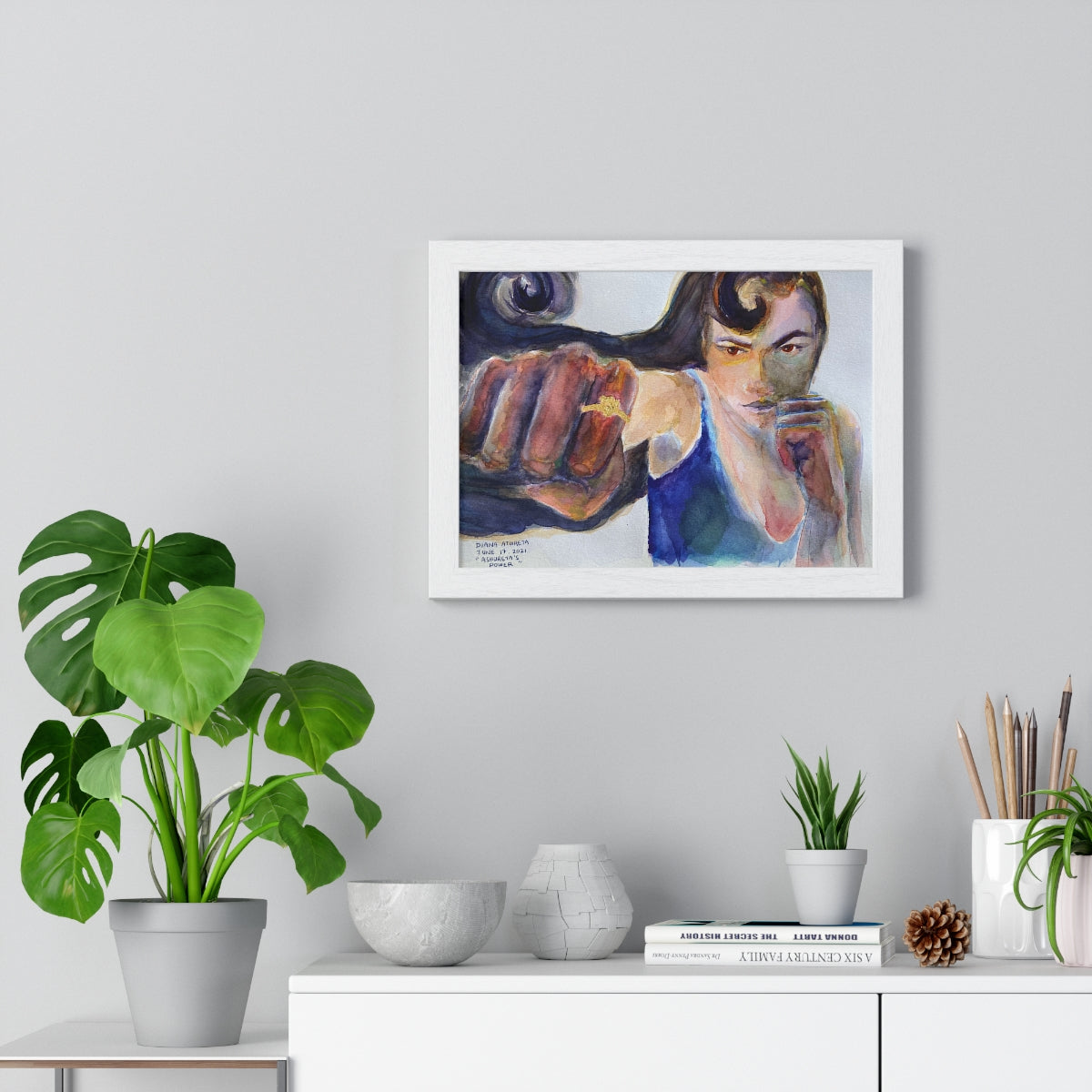 Ashureta's Power - Premium Framed Horizontal Poster