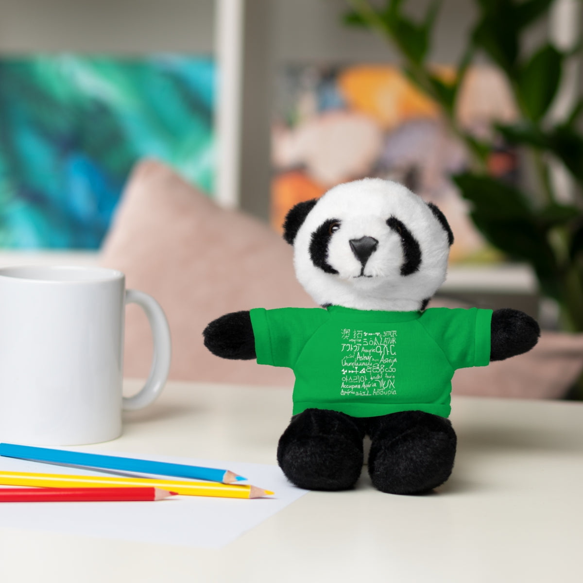 Assyria Around the World - Stuffed Animals with Tee
