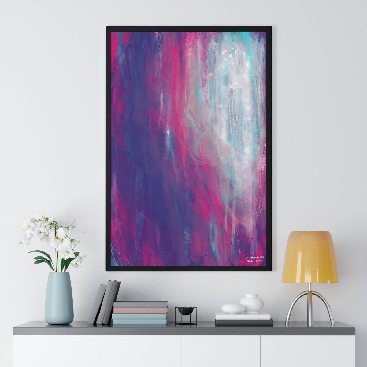 A Self Defining Odyssey - Premium Framed Vertical Poster