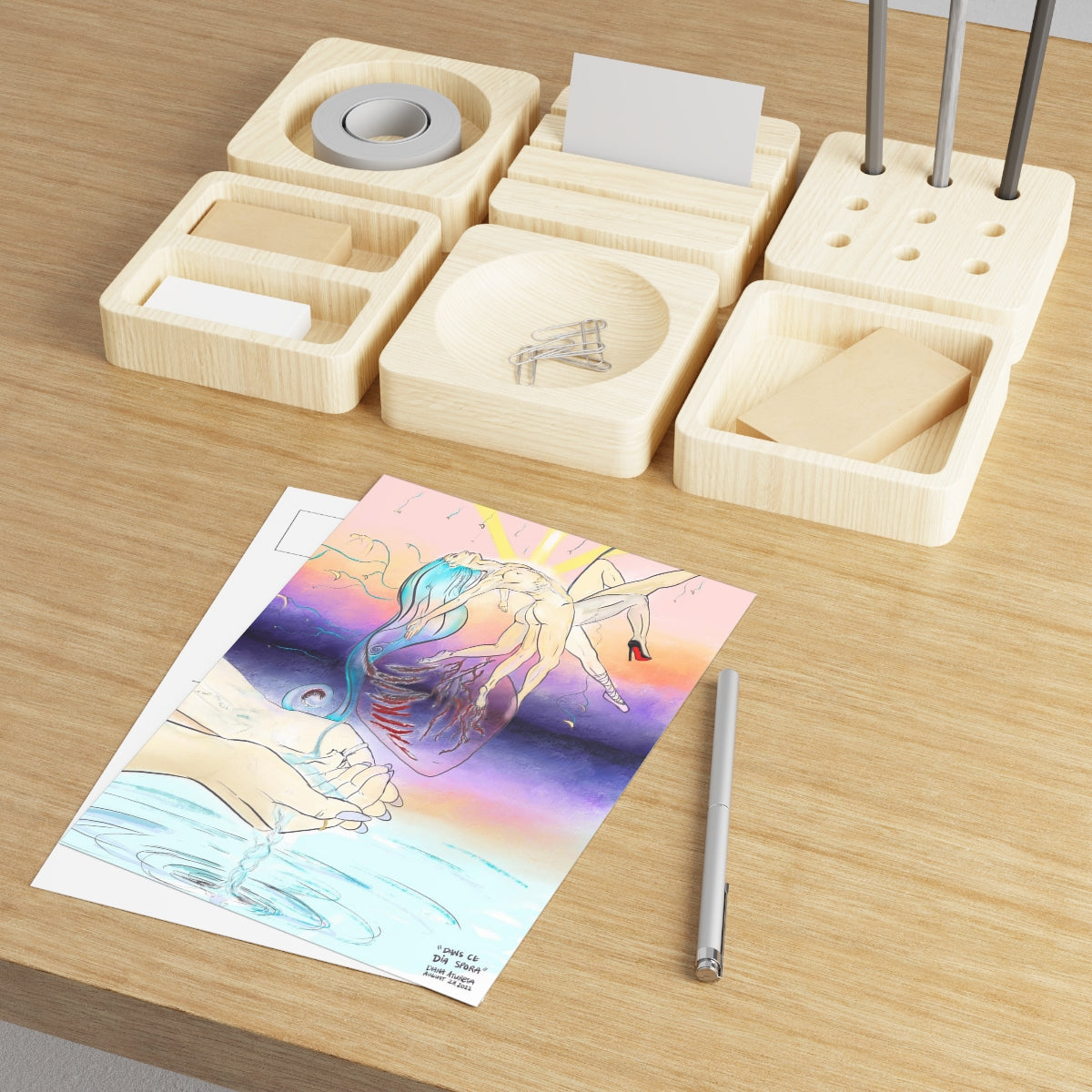 Dans Ce Dia Spora - Fine Art Postcards