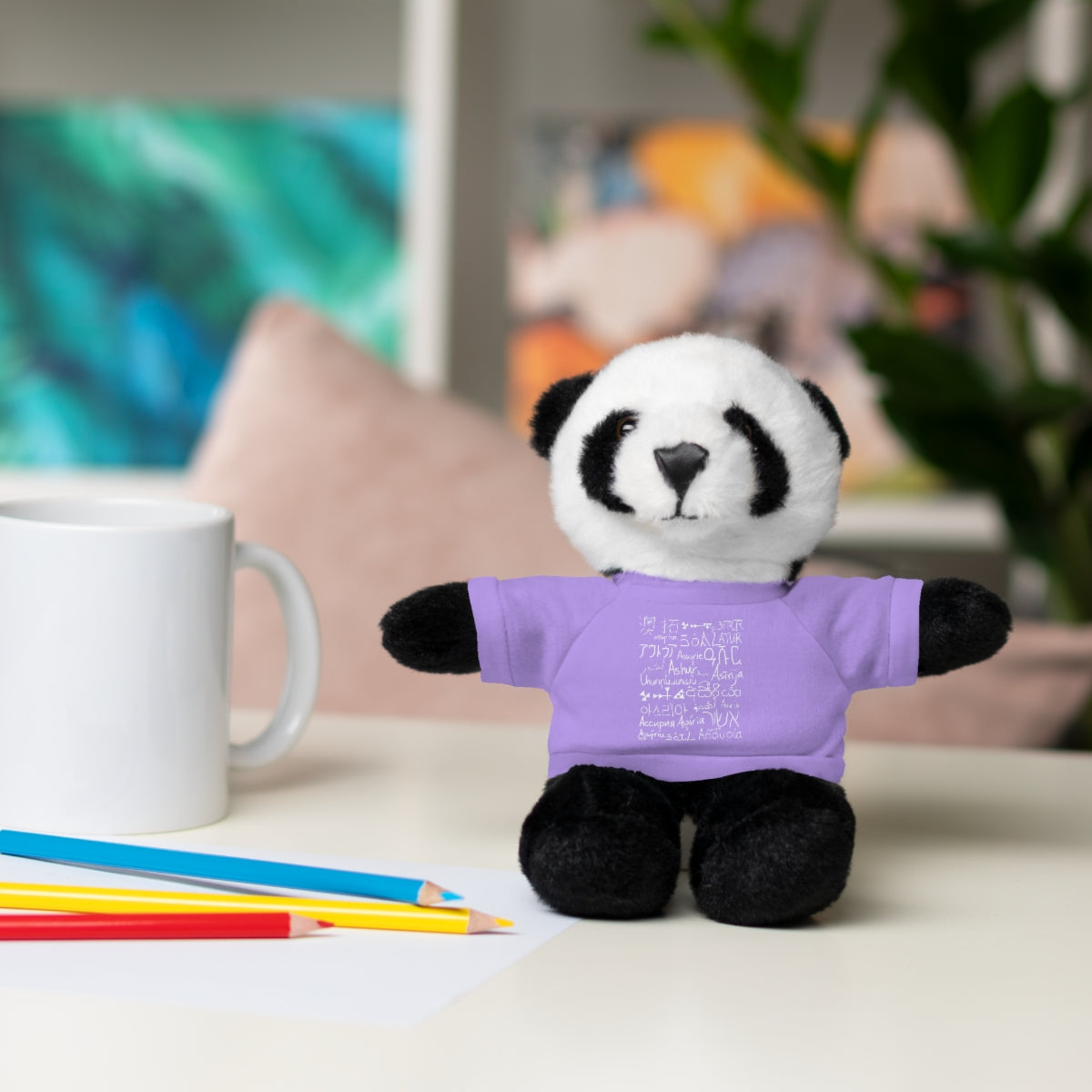 Assyria Around the World - Stuffed Animals with Tee