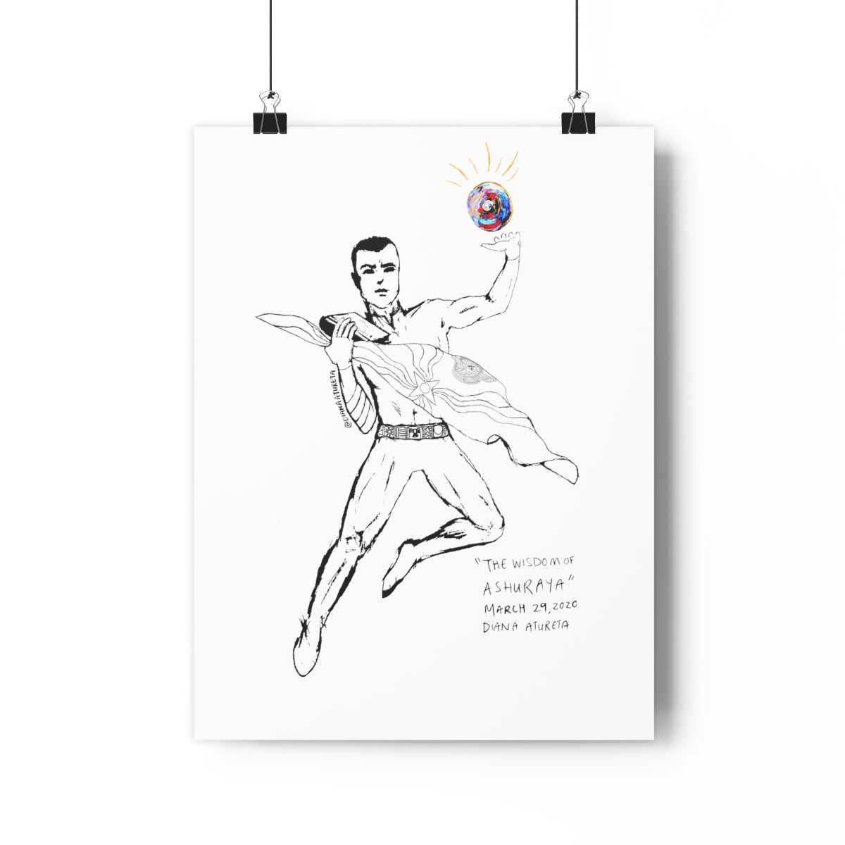 The Wisdom of Ashuraya - Giclée Art Print