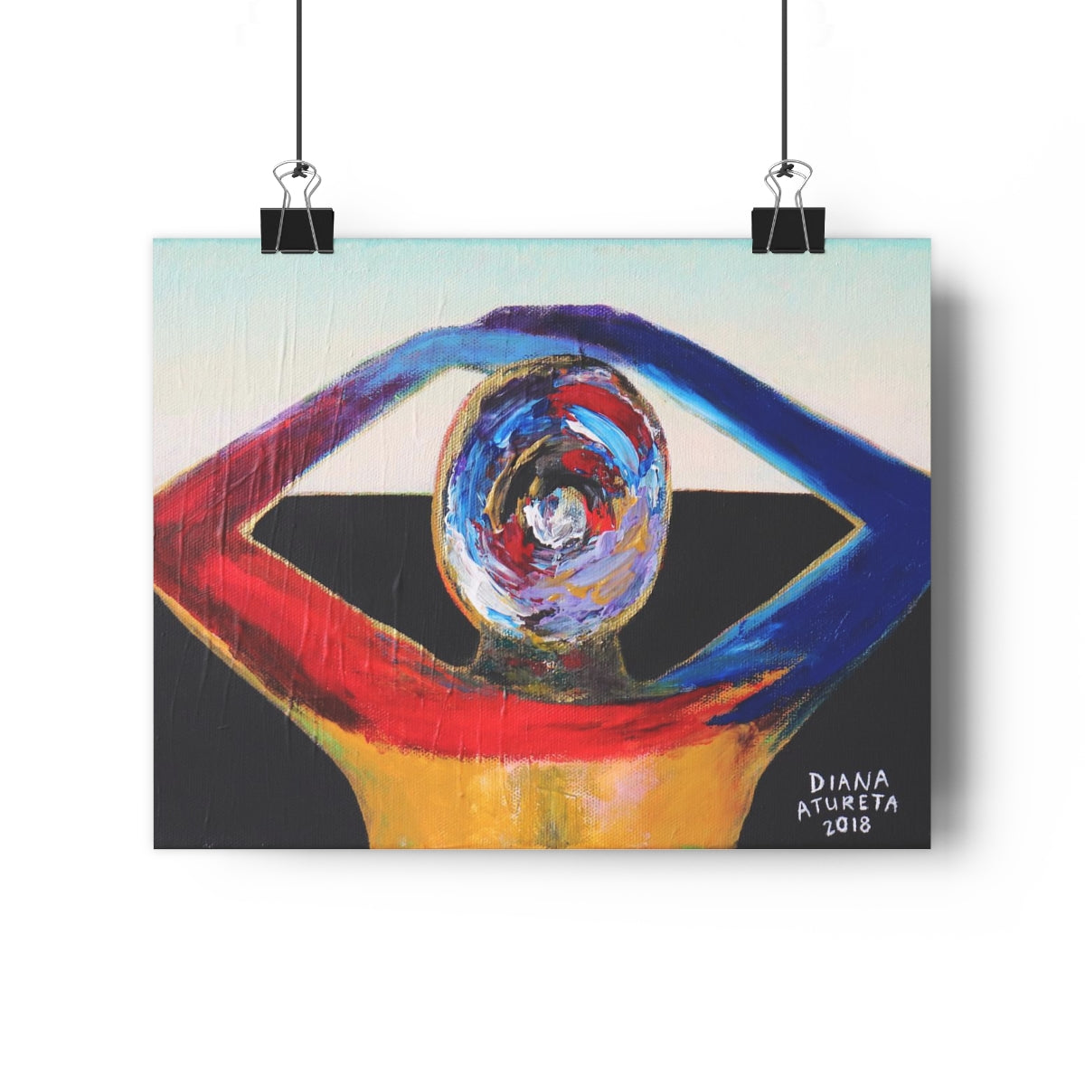 After Eye Sees, I Carpe Diem (I Seize the Day) - Giclée Art Print