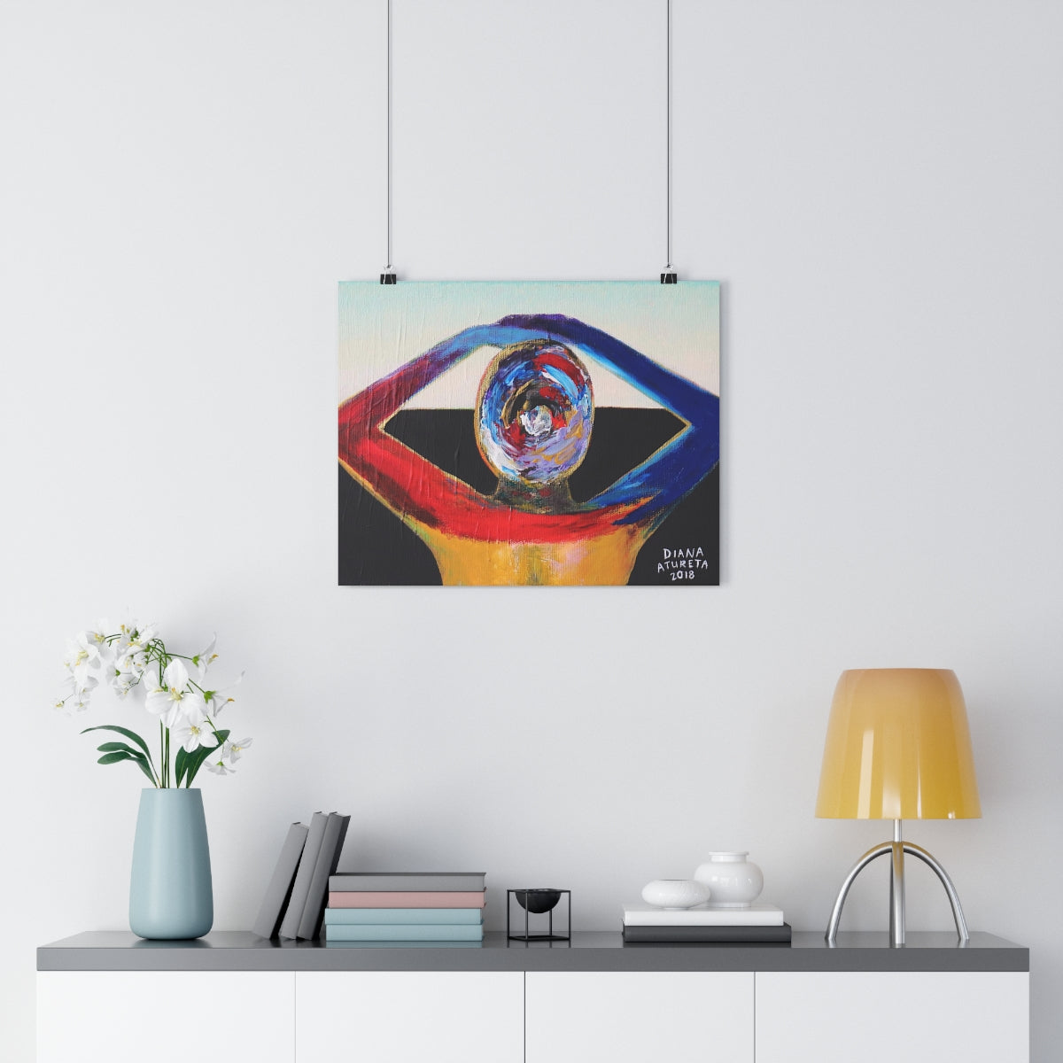After Eye Sees, I Carpe Diem (I Seize the Day) - Giclée Art Print