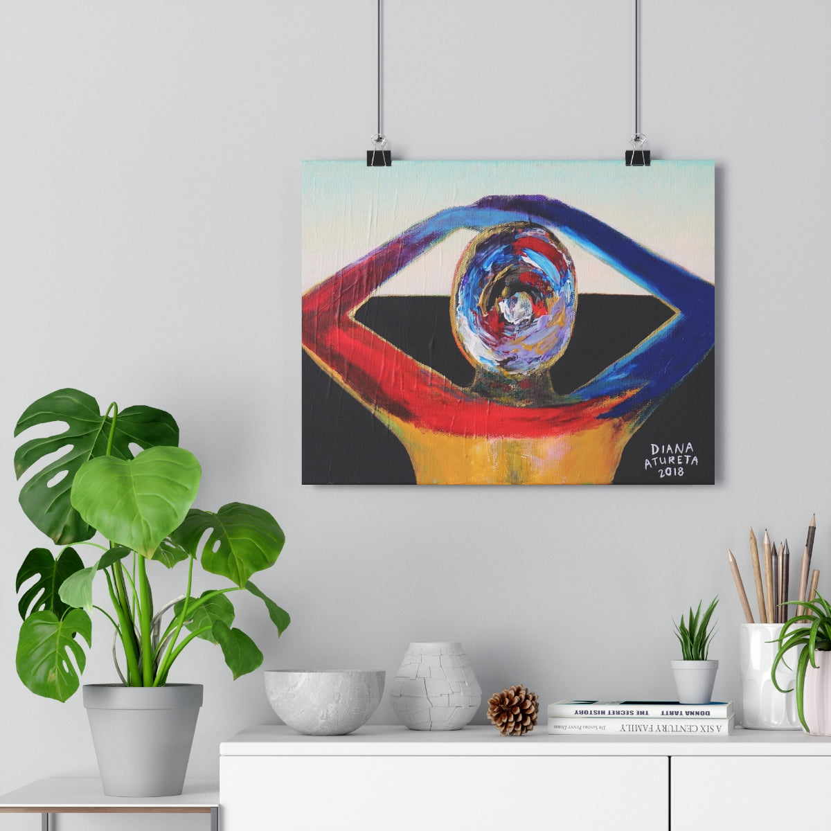 After Eye Sees, I Carpe Diem (I Seize the Day) - Giclée Art Print
