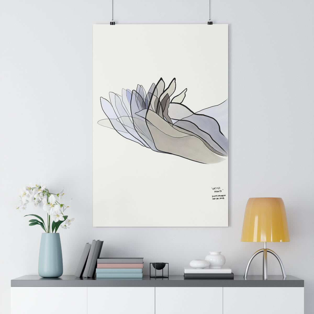 Artist Hand - Giclée Art Print