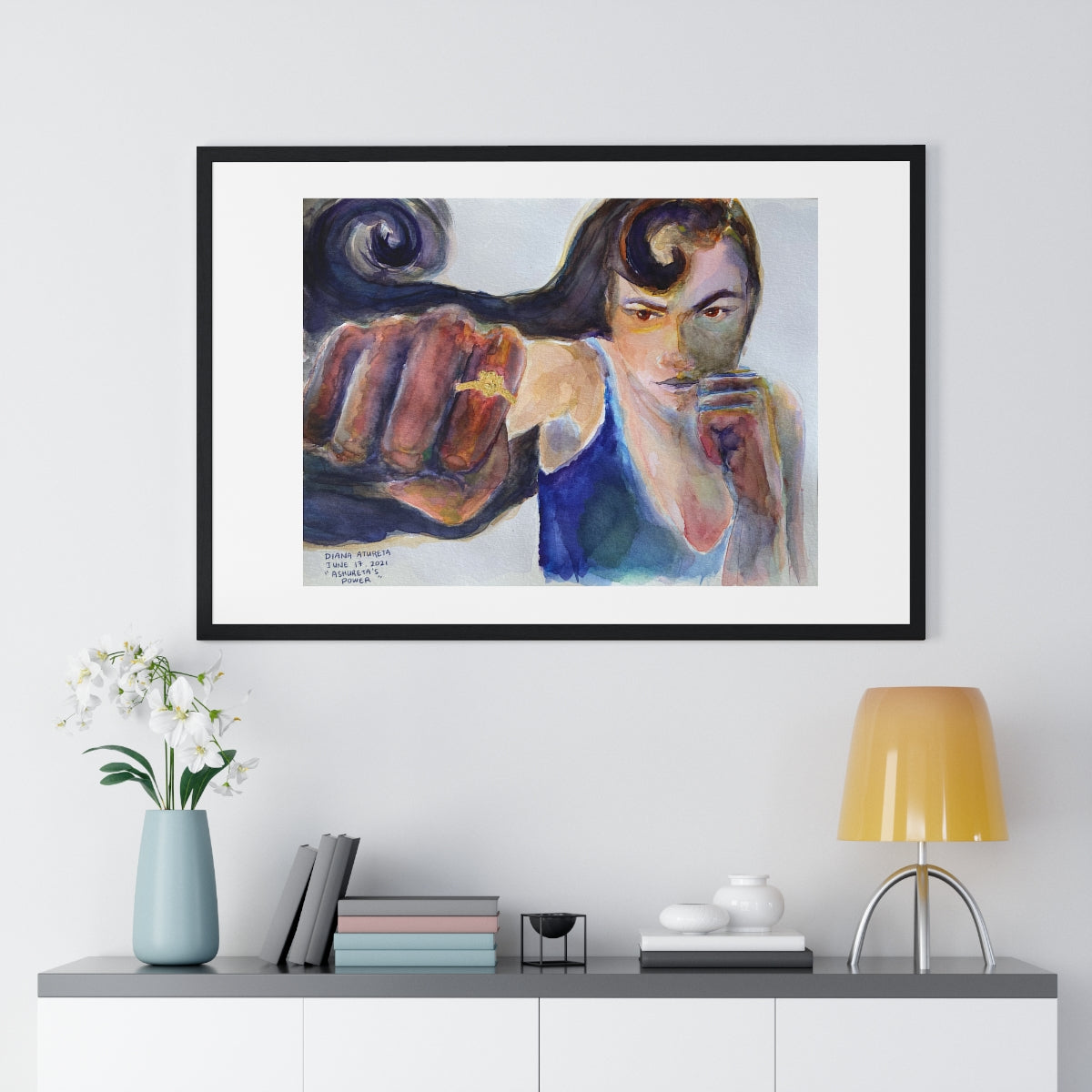 Ashureta's Power - Premium Framed Horizontal Poster