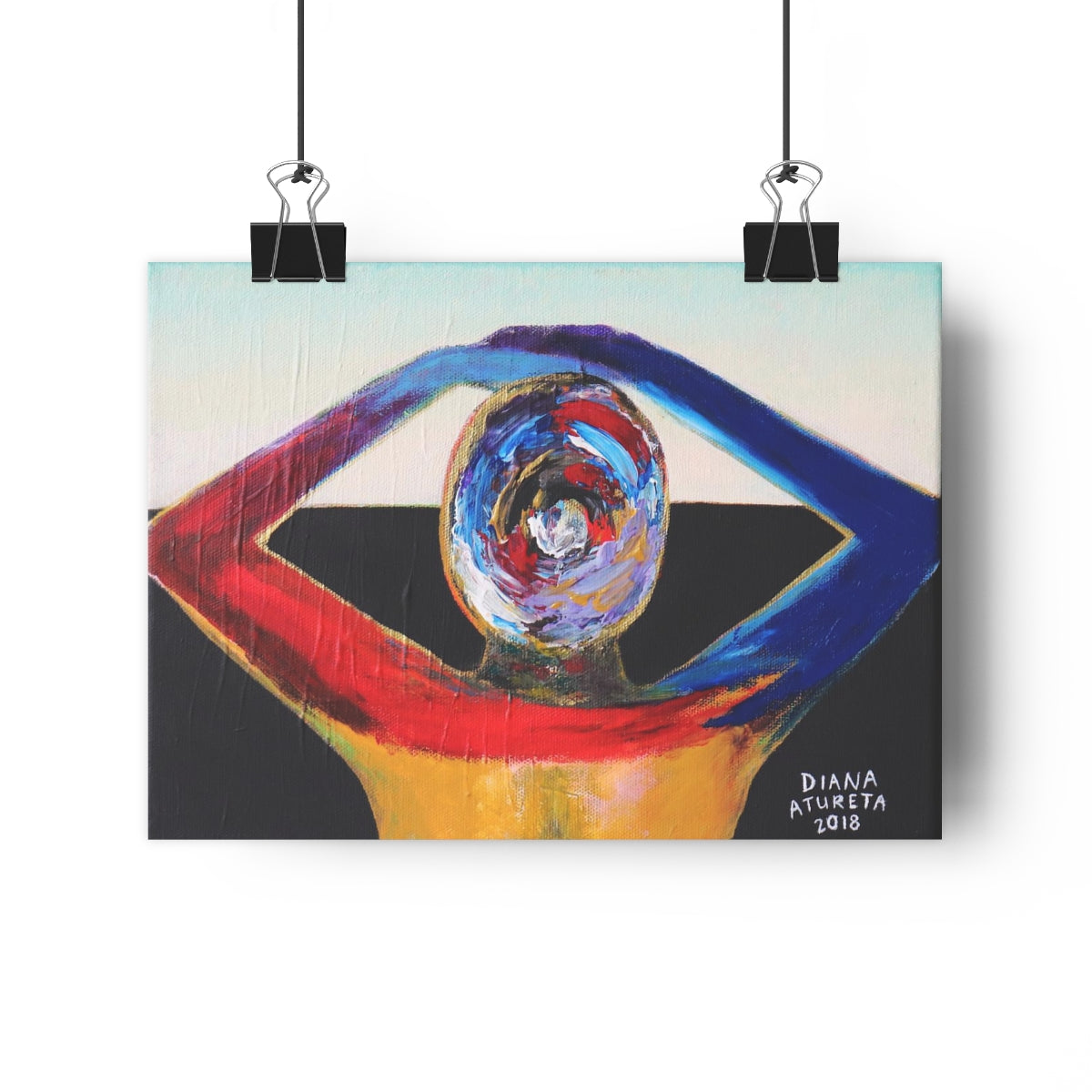 After Eye Sees, I Carpe Diem (I Seize the Day) - Giclée Art Print