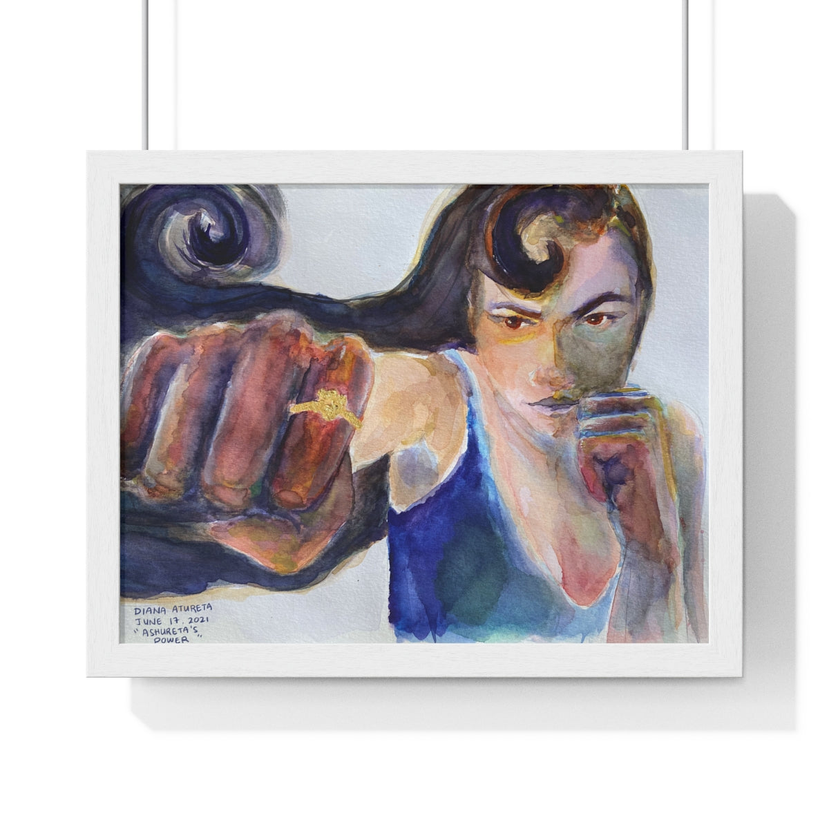 Ashureta's Power - Premium Framed Horizontal Poster