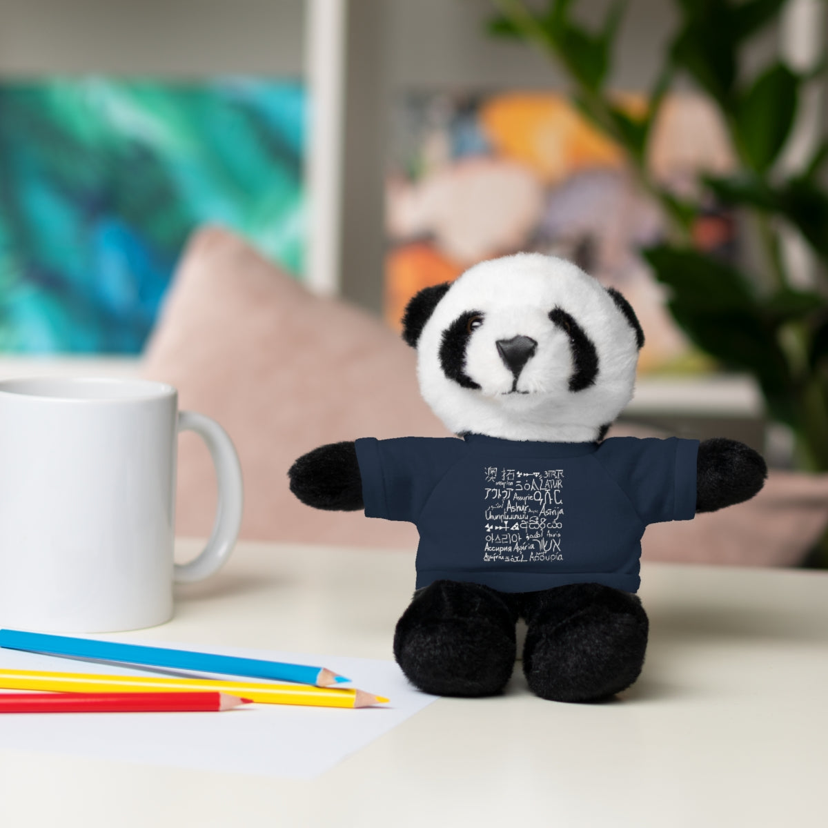 Assyria Around the World - Stuffed Animals with Tee