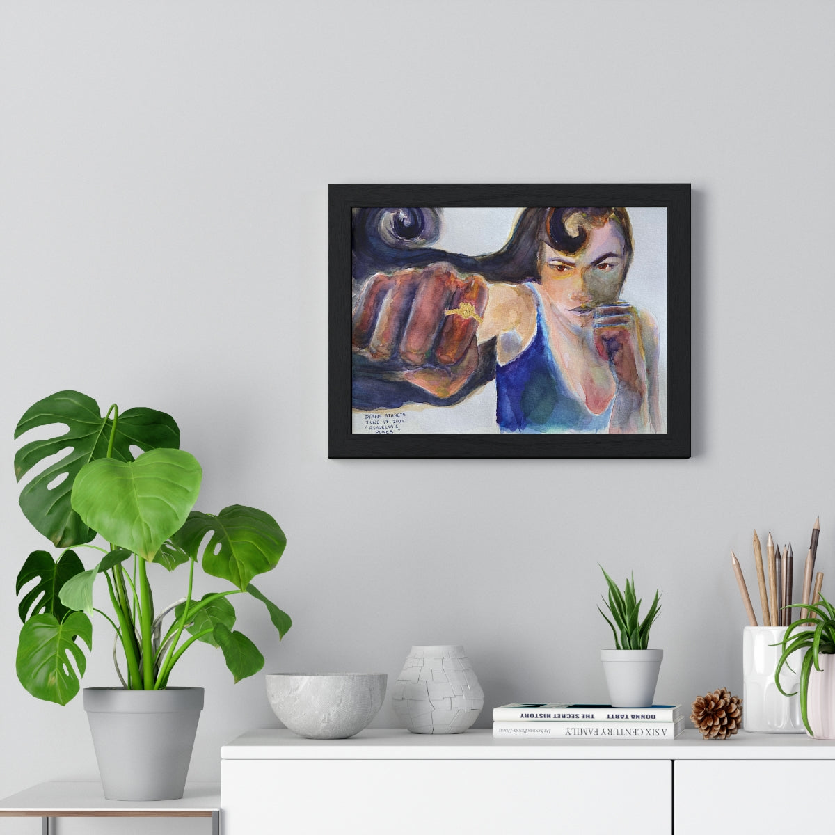 Ashureta's Power - Premium Framed Horizontal Poster