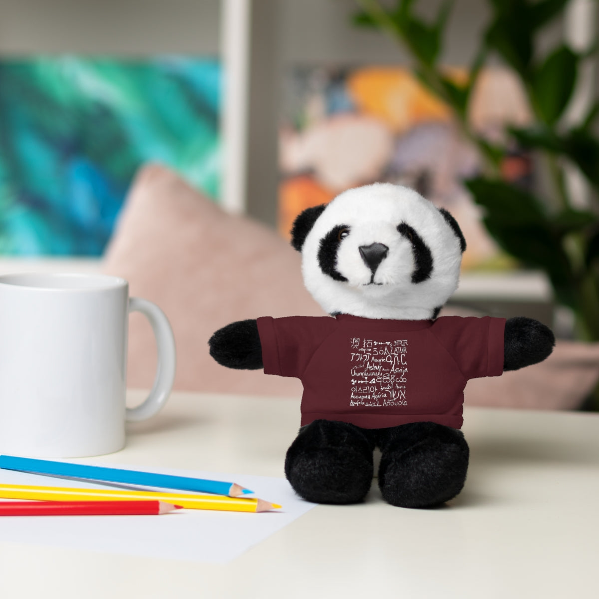Assyria Around the World - Stuffed Animals with Tee