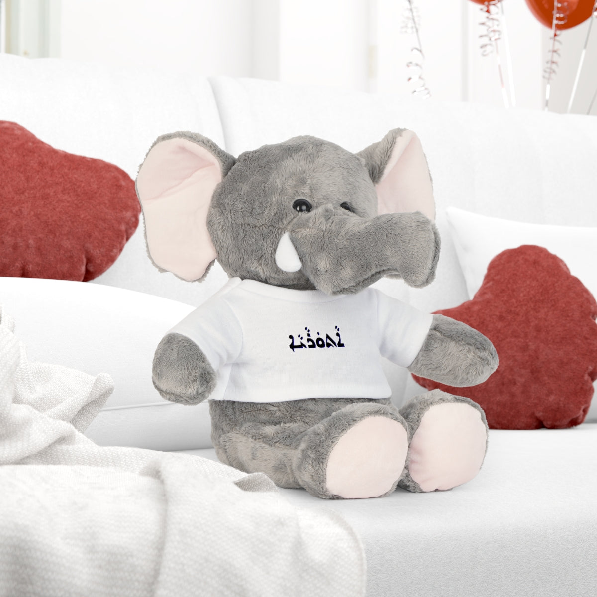 Aturaya - Assyrian Script on Plush Toy with T-Shirt