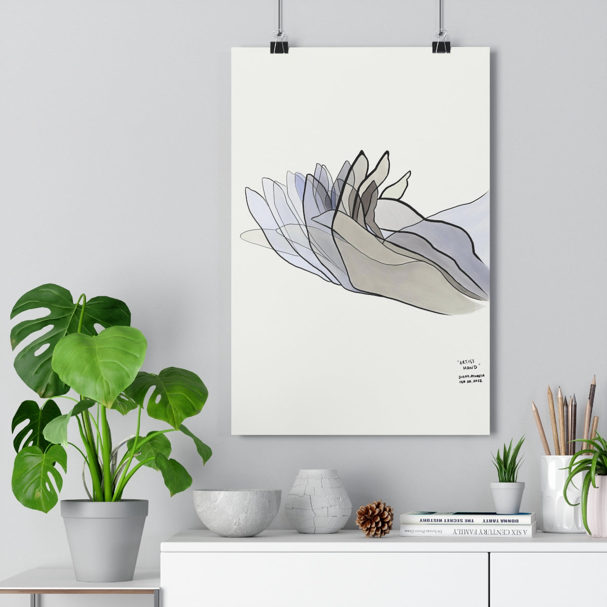 Artist Hand - Giclée Art Print