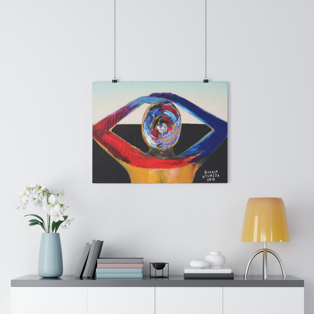 After Eye Sees, I Carpe Diem (I Seize the Day) - Giclée Art Print