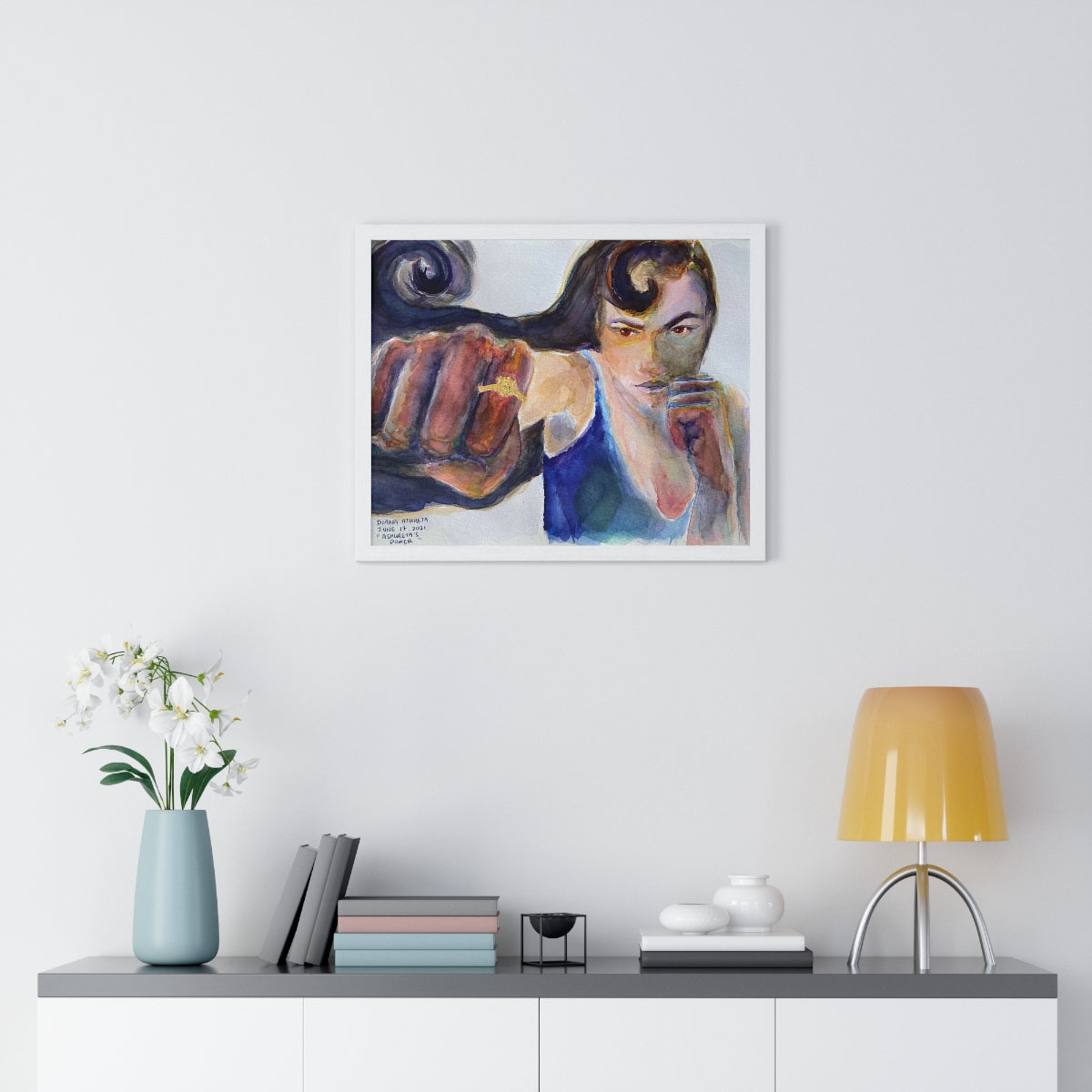 Ashureta's Power - Premium Framed Horizontal Poster