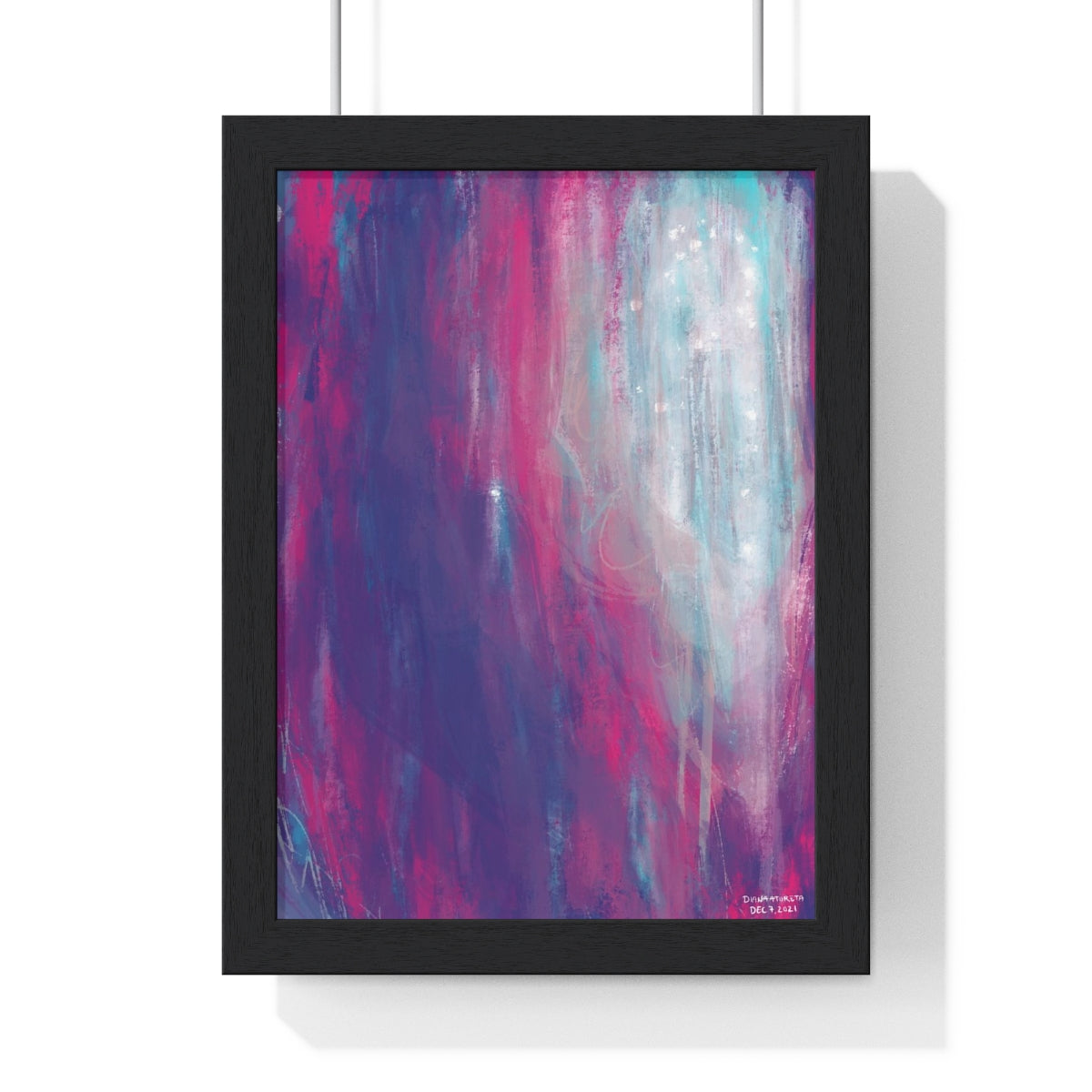 A Self Defining Odyssey - Premium Framed Vertical Poster