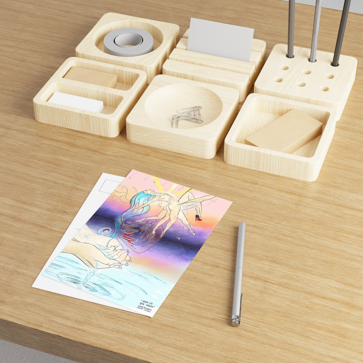 Dans Ce Dia Spora - Fine Art Postcards